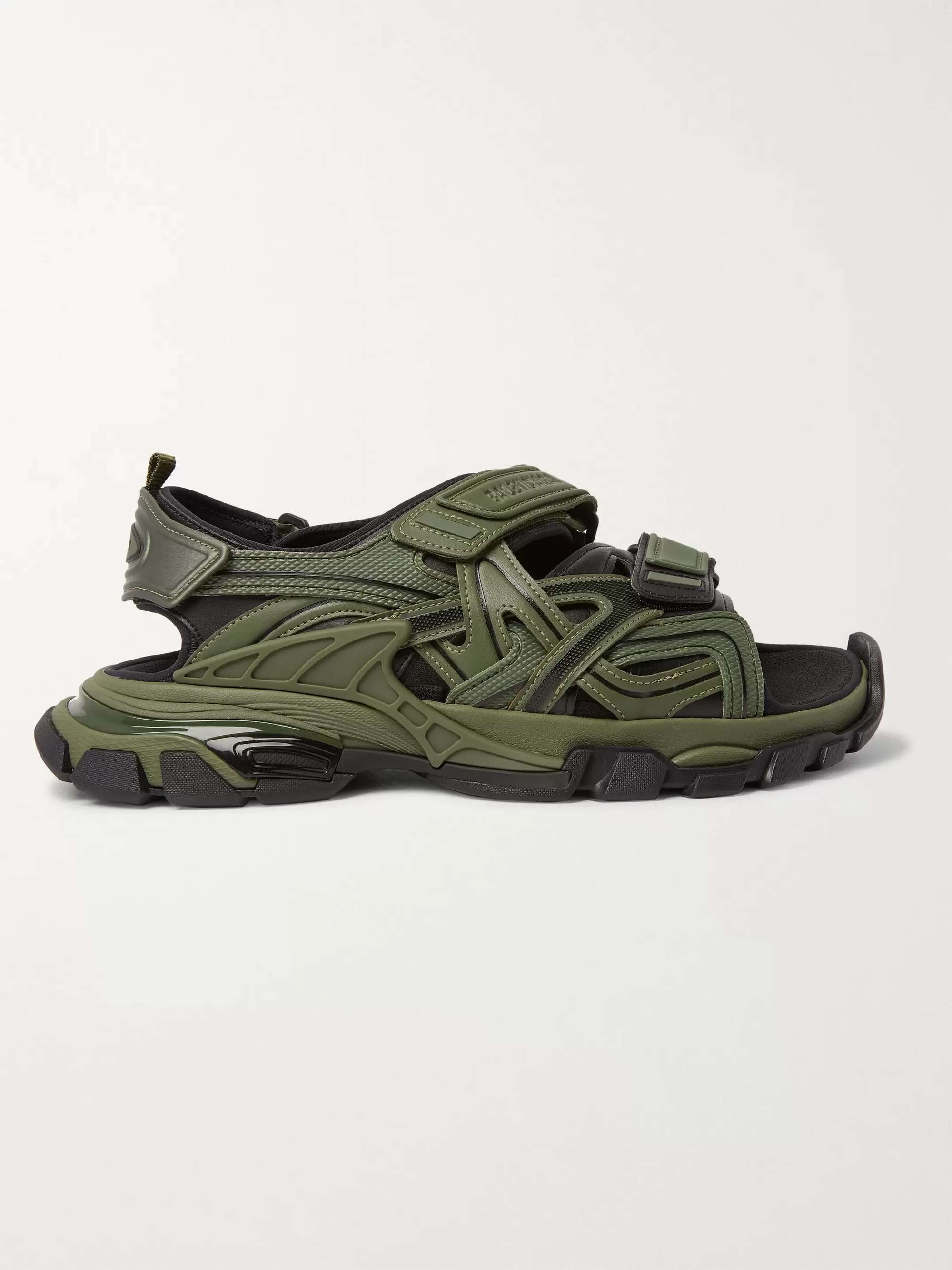 Balenciaga track Sandals in Black for Men Lyst #32 Balenciaga track Sandals in Black for Men Lyst