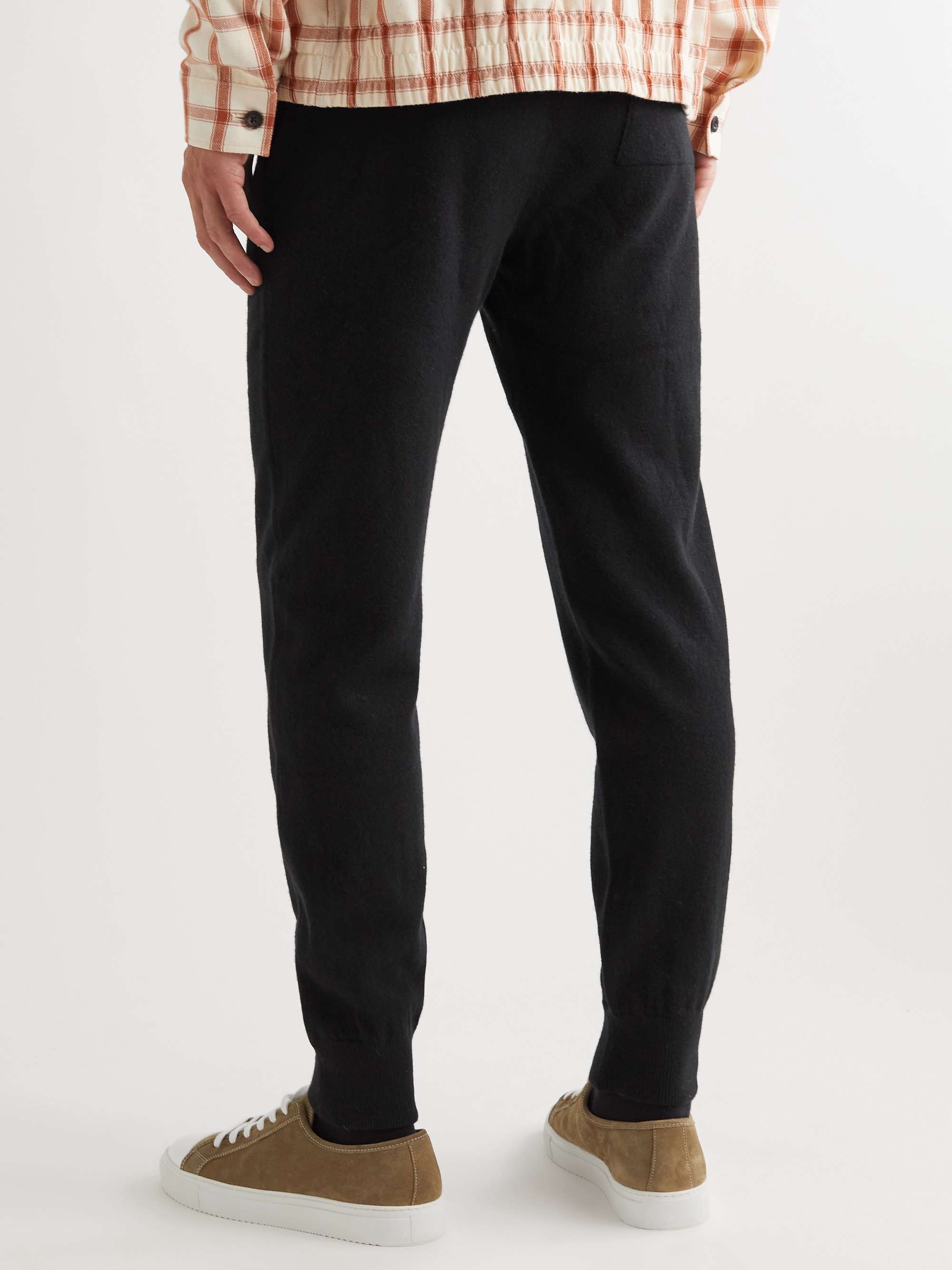 MR P. Slim-Fit Melangé Wool and Cashmere-Blend Sweatpants