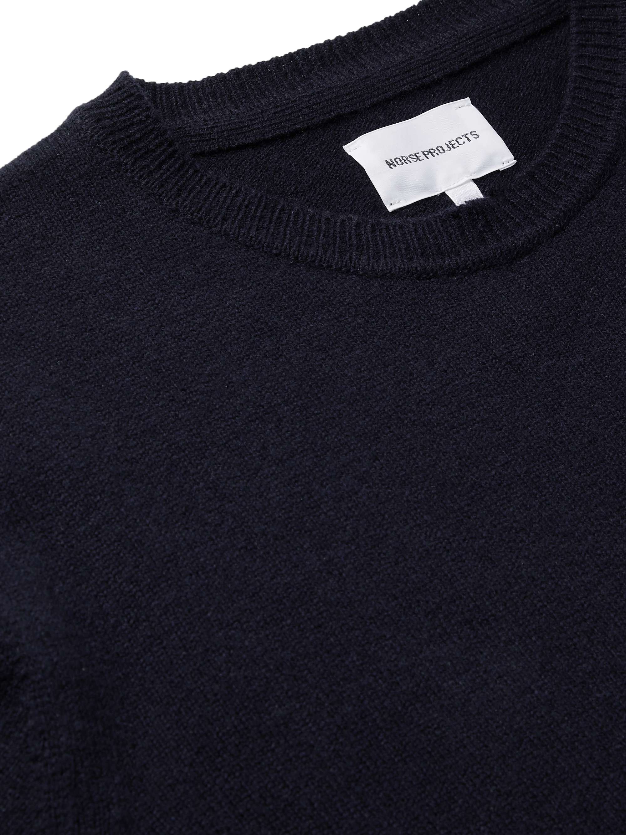NORSE PROJECTS Sigfred Brushed-Wool Sweater