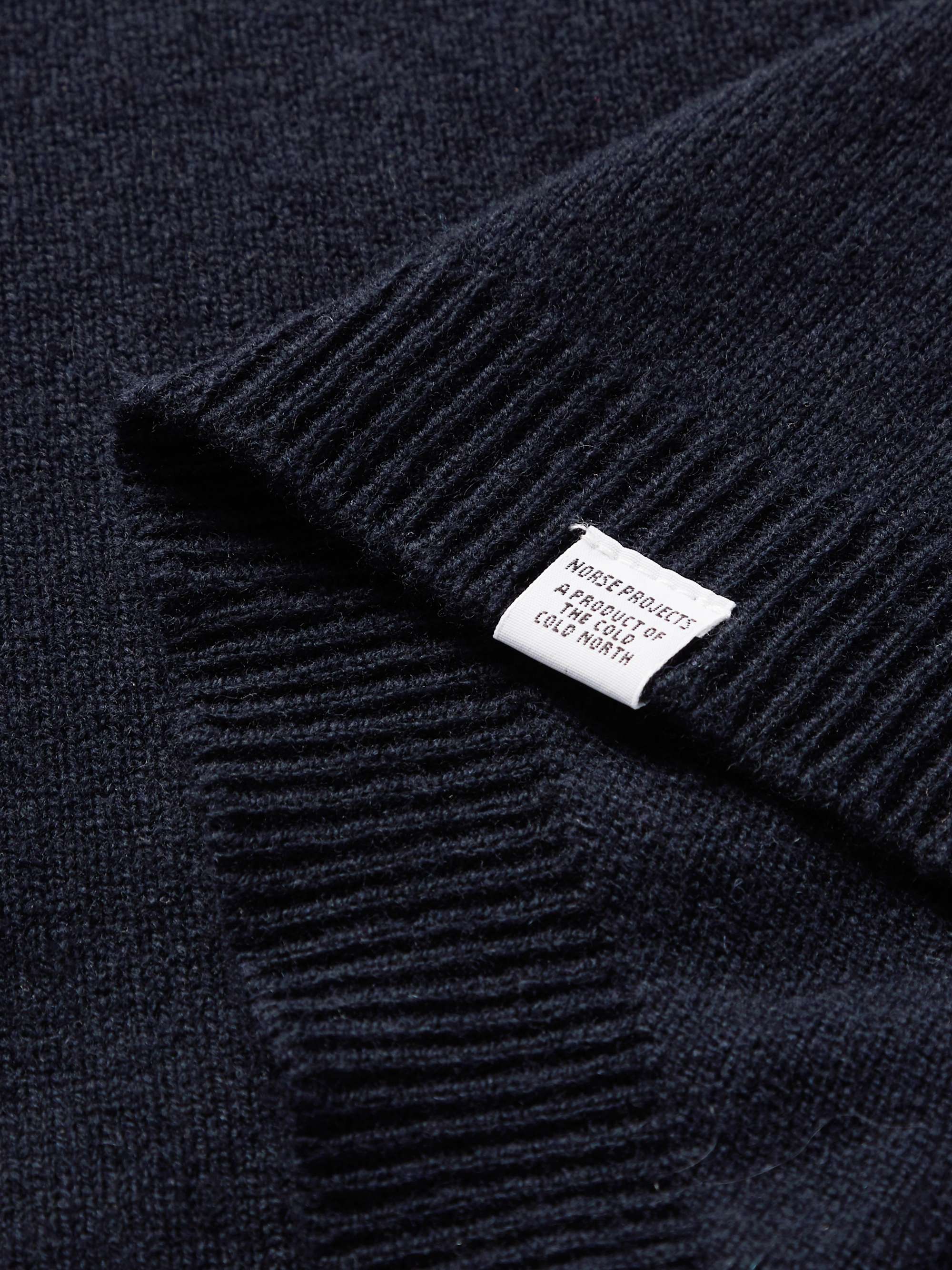 NORSE PROJECTS Sigfred Brushed-Wool Sweater