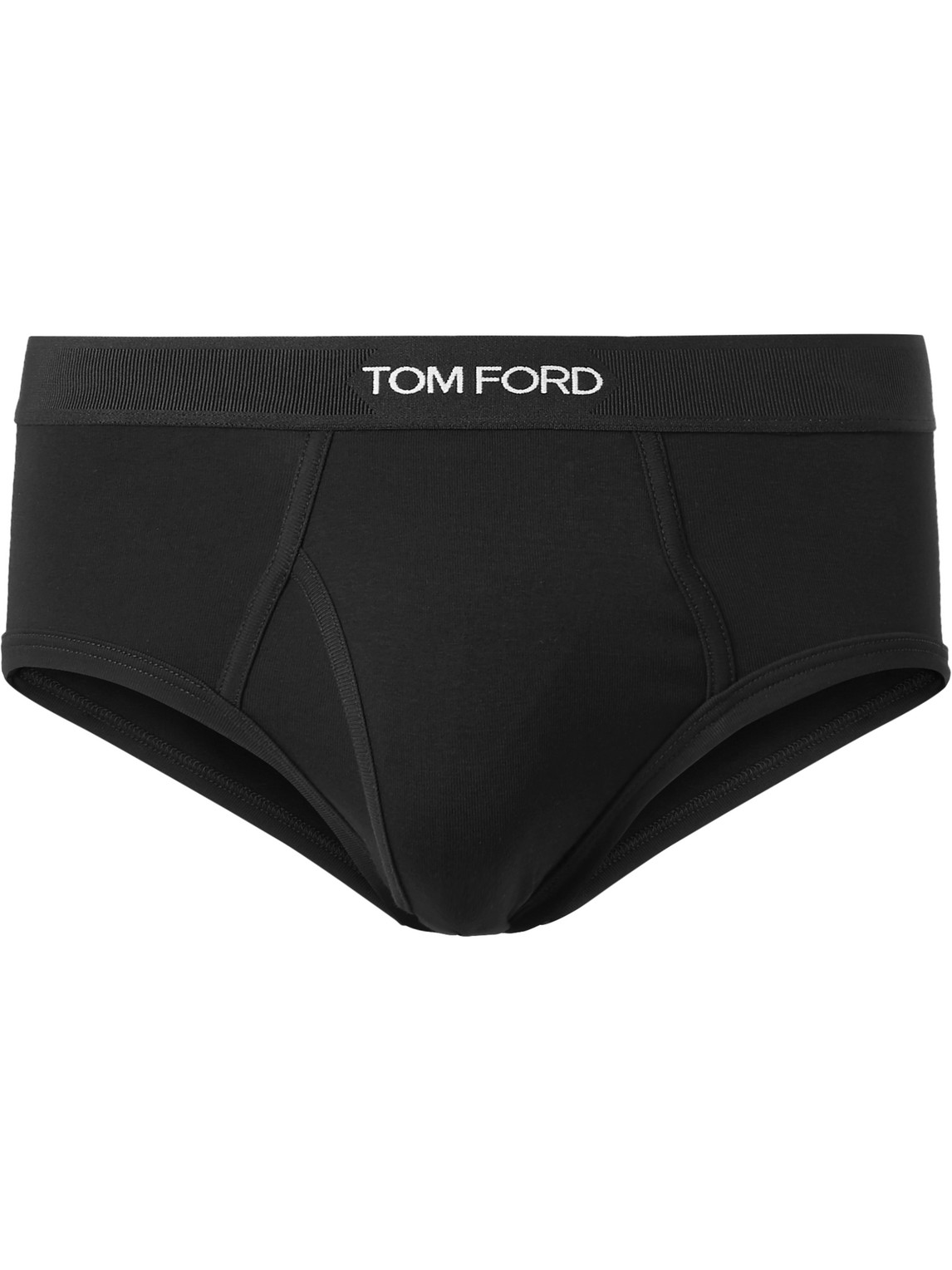 Two-Pack Stretch-Cotton Briefs