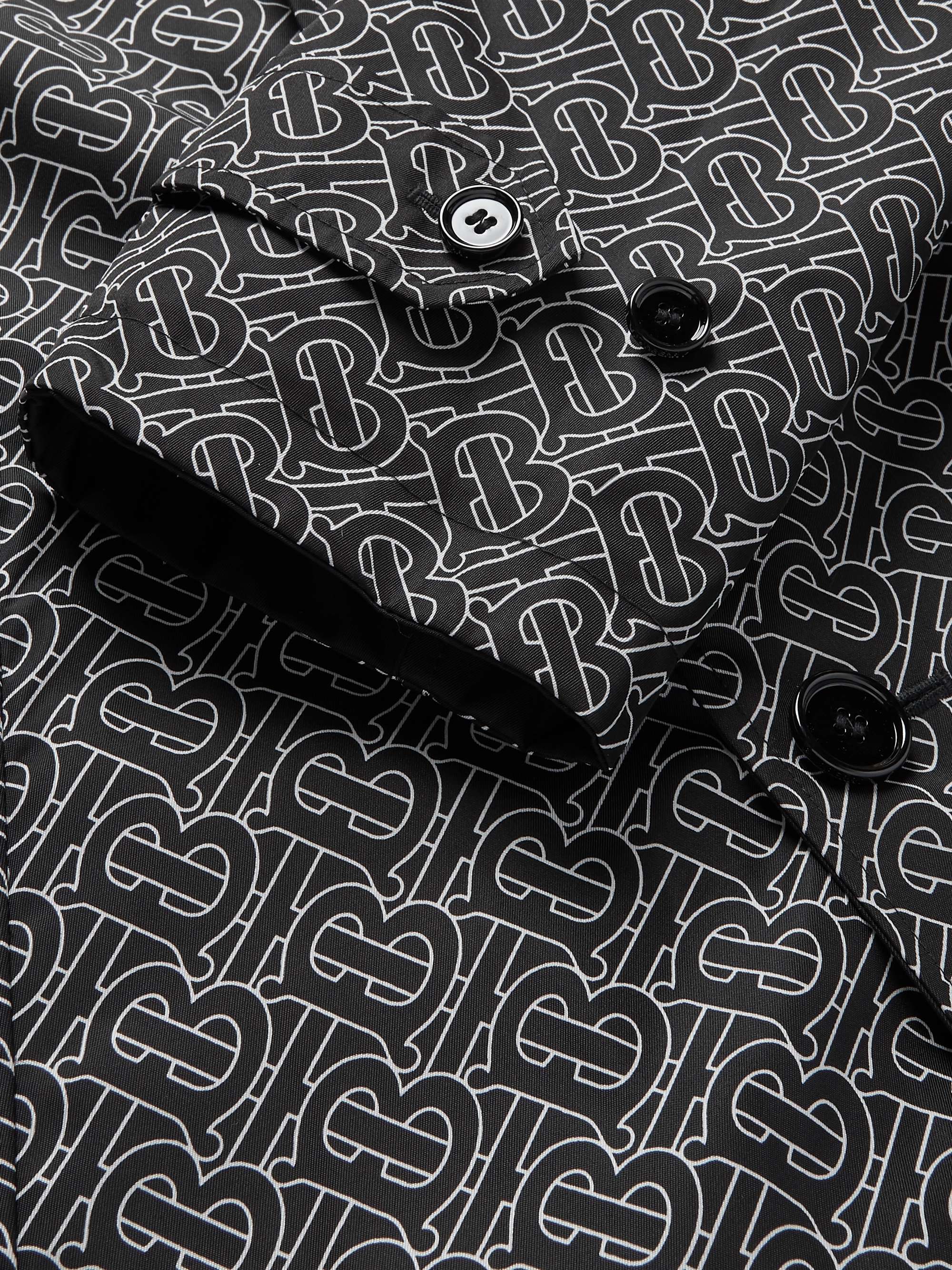 BURBERRY Reversible Nylon Trench Coat