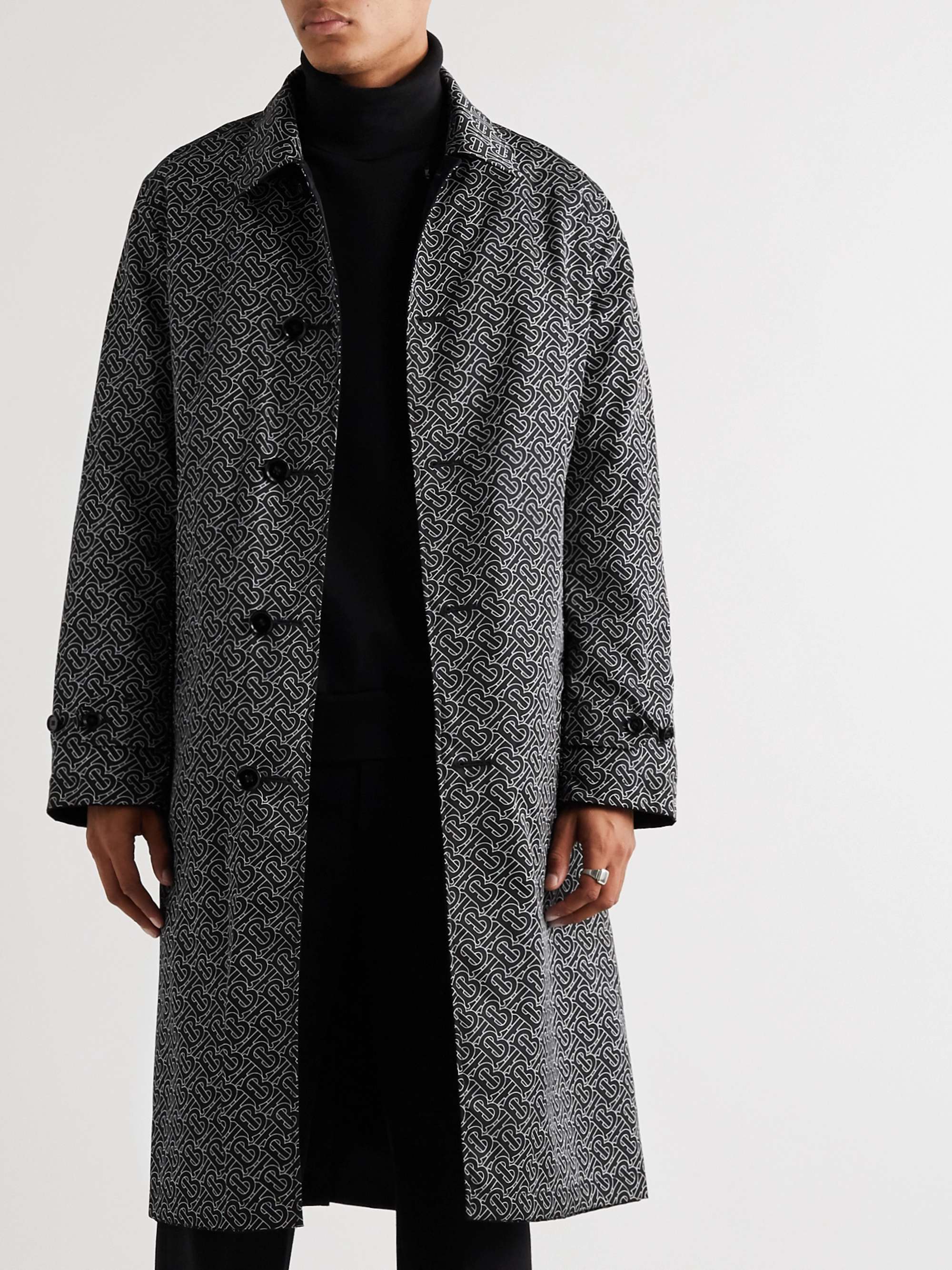 BURBERRY Reversible Nylon Trench Coat