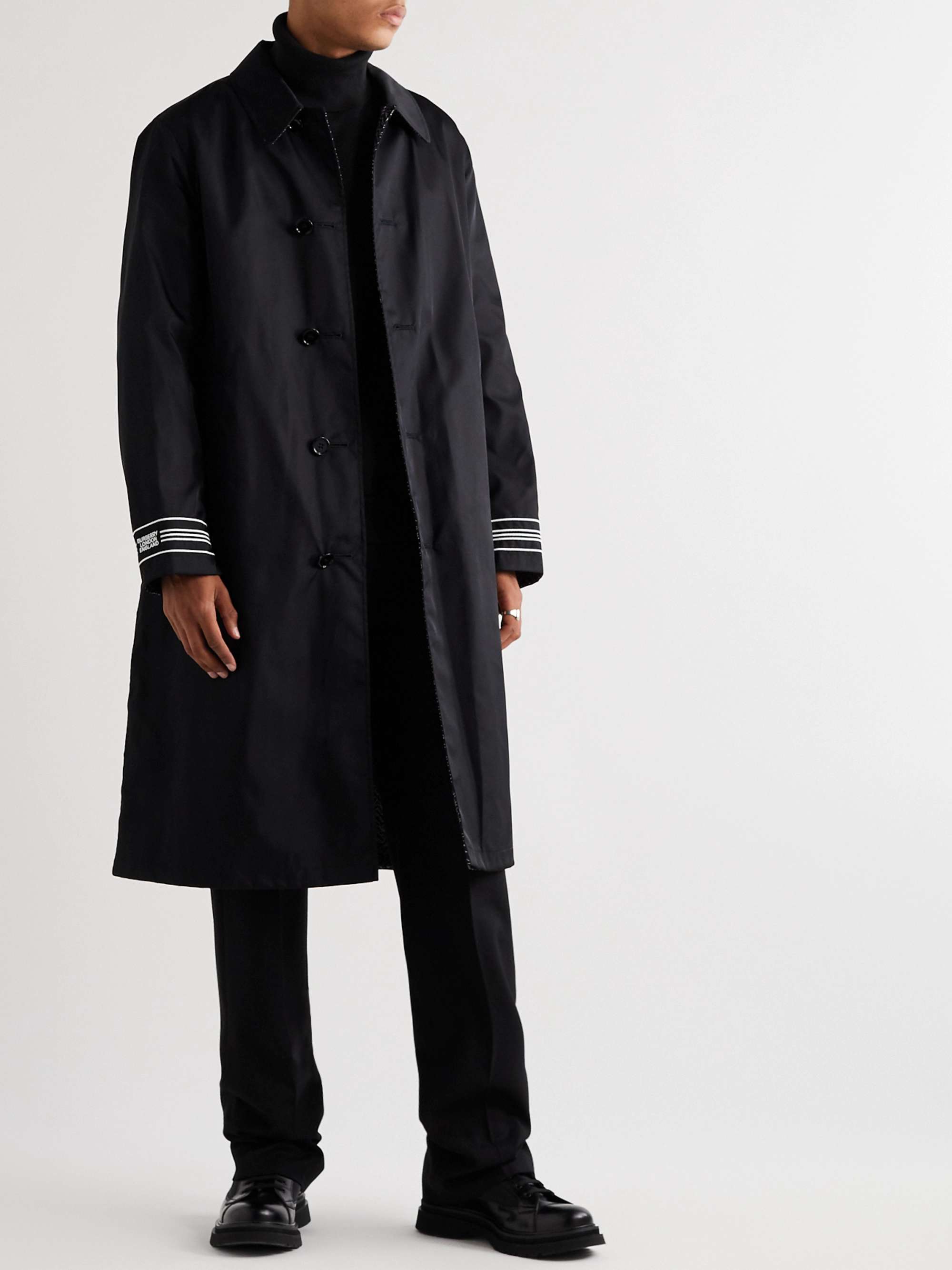 BURBERRY Reversible Nylon Trench Coat