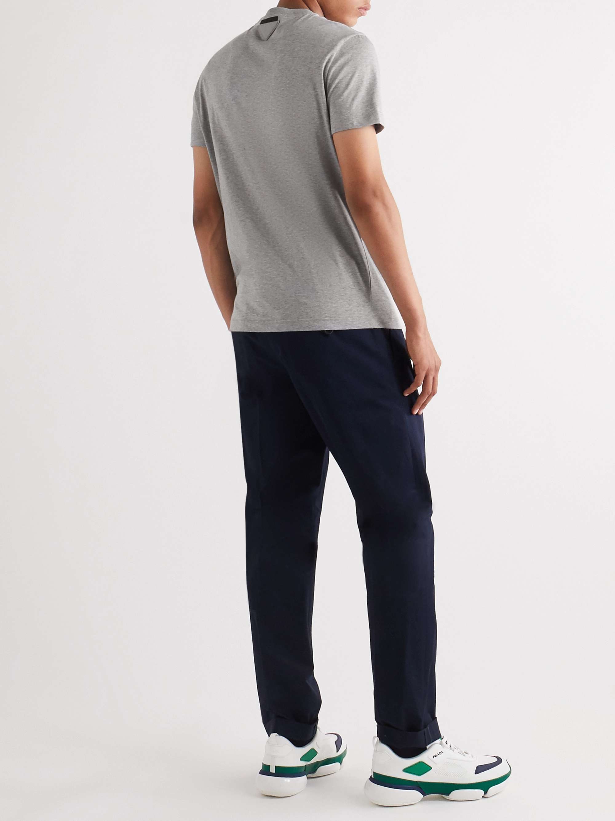 PRADA Three-Pack Cotton-Jersey T-Shirts