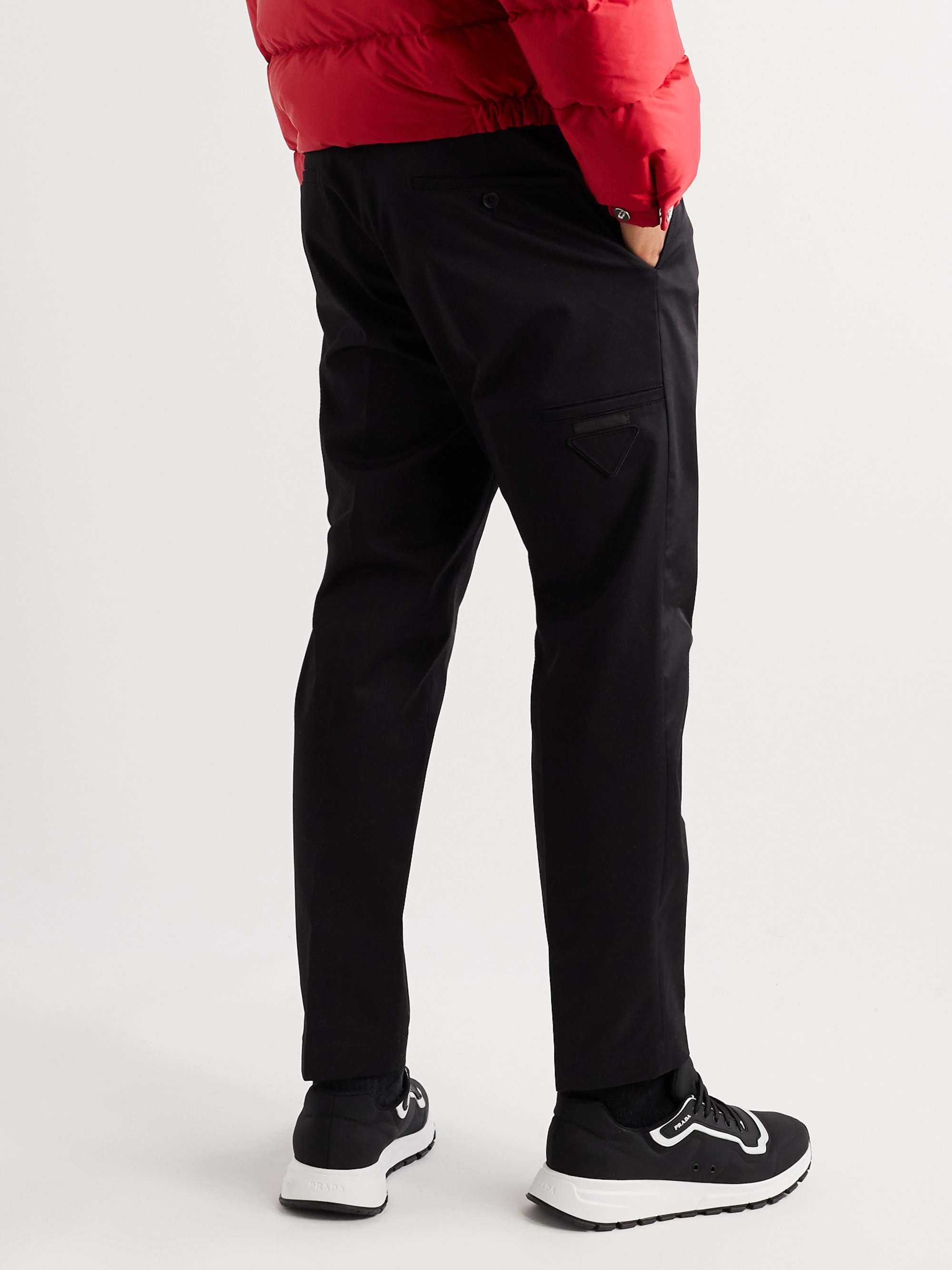 PRADA Cotton-Blend Gabardine Chinos