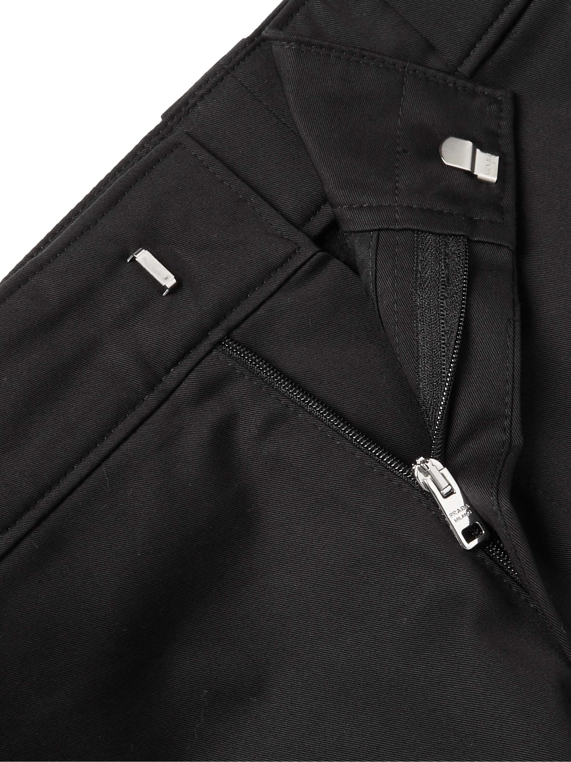 PRADA Cotton-Blend Gabardine Chinos