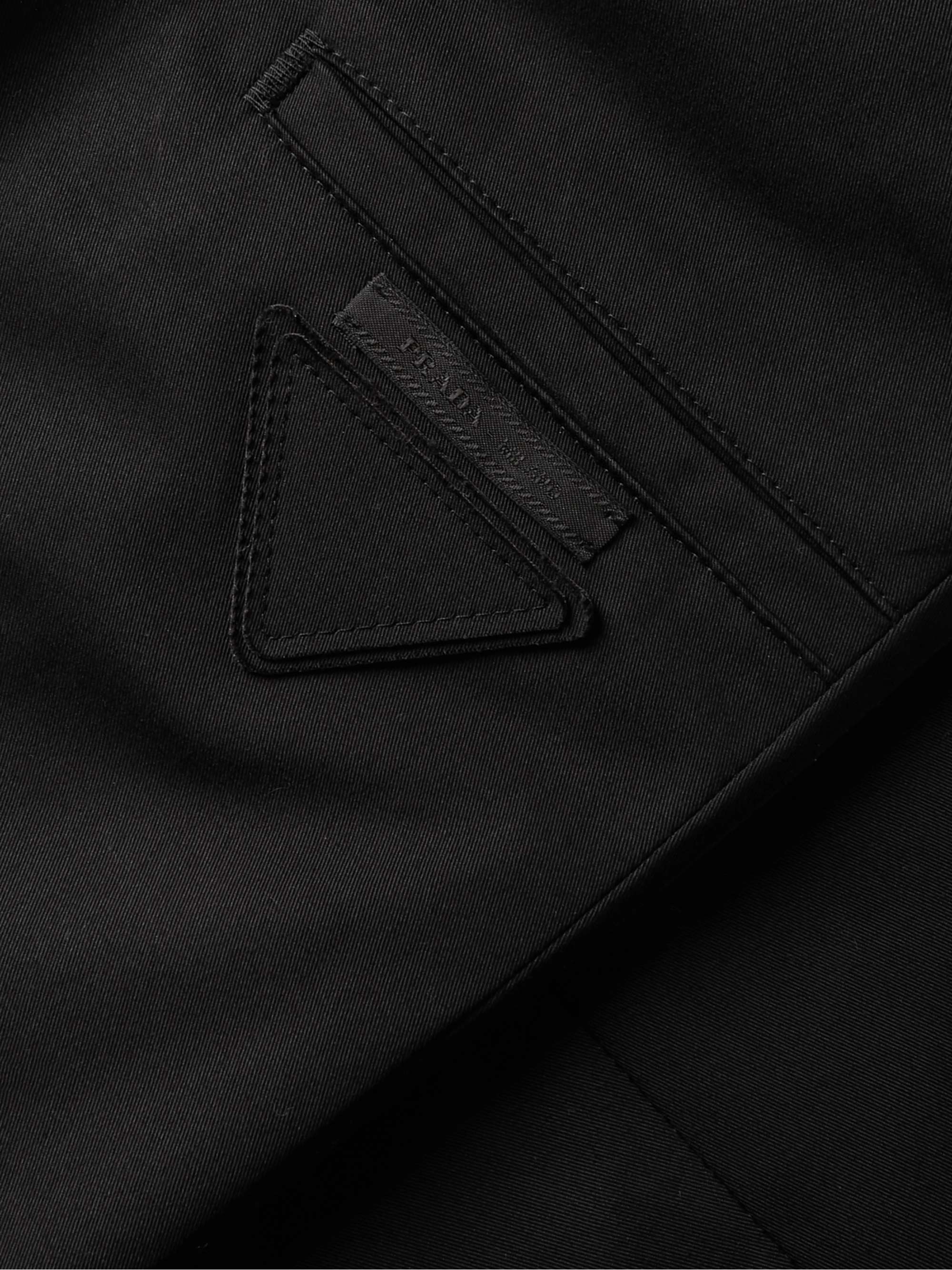 PRADA Cotton-Blend Gabardine Chinos