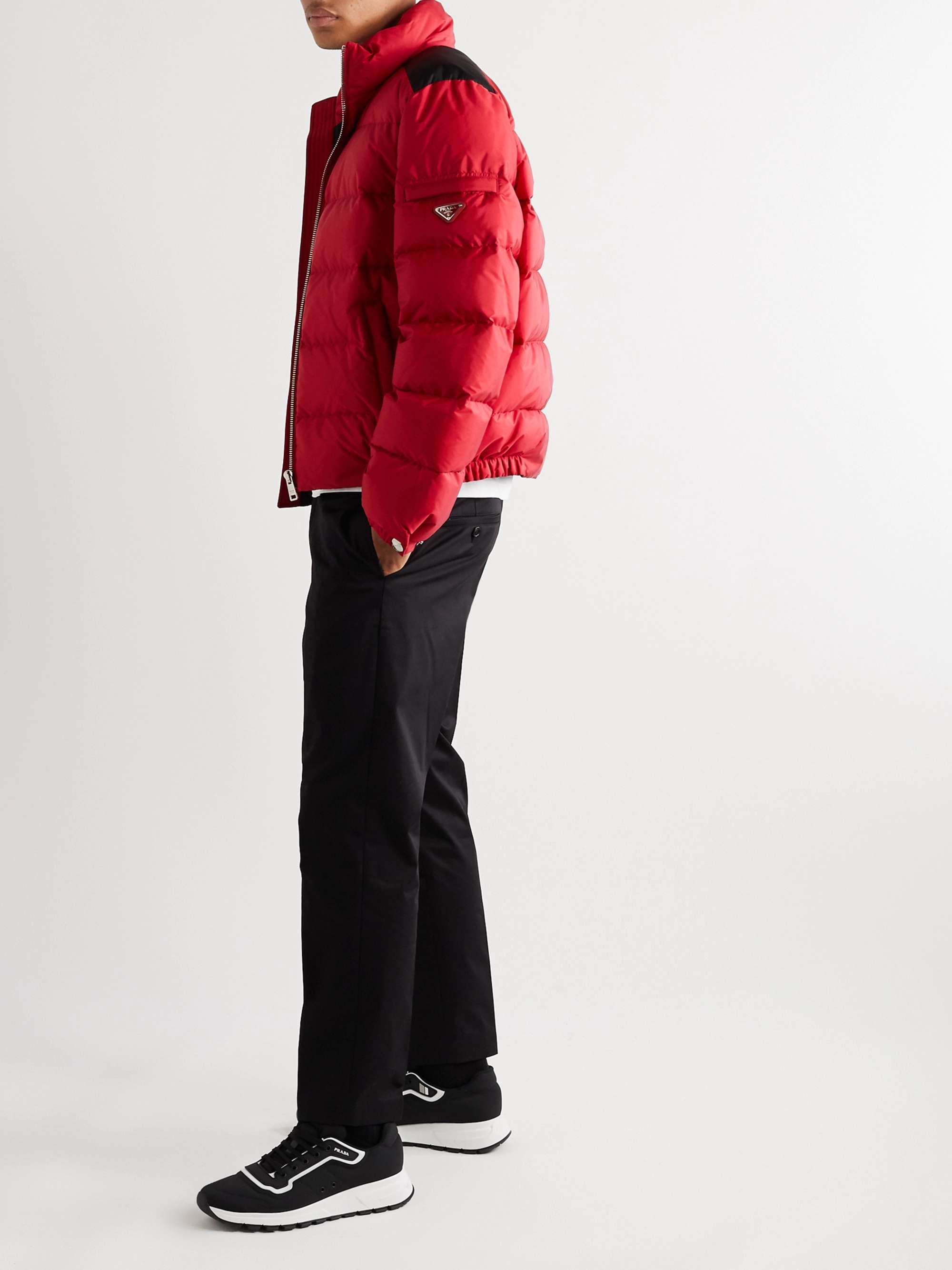 PRADA Cotton-Blend Gabardine Chinos