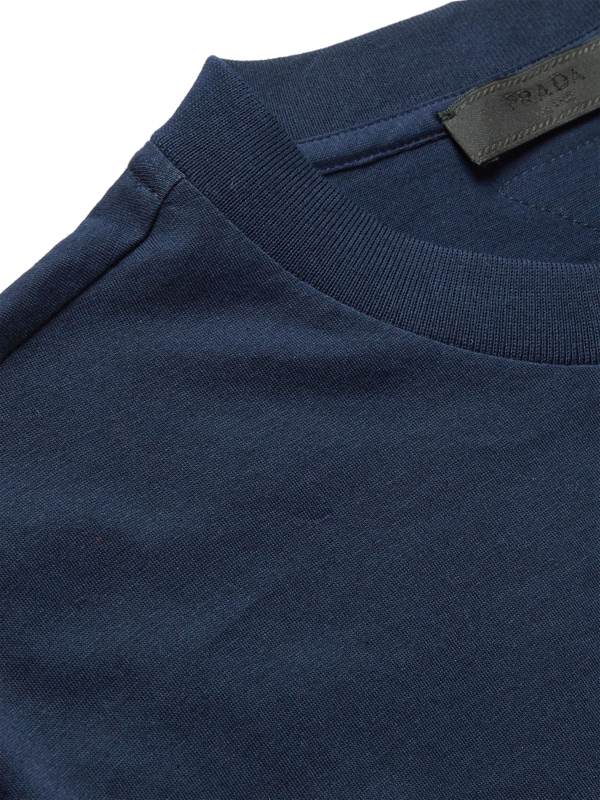 PRADA Three-Pack Cotton-Jersey T-Shirts