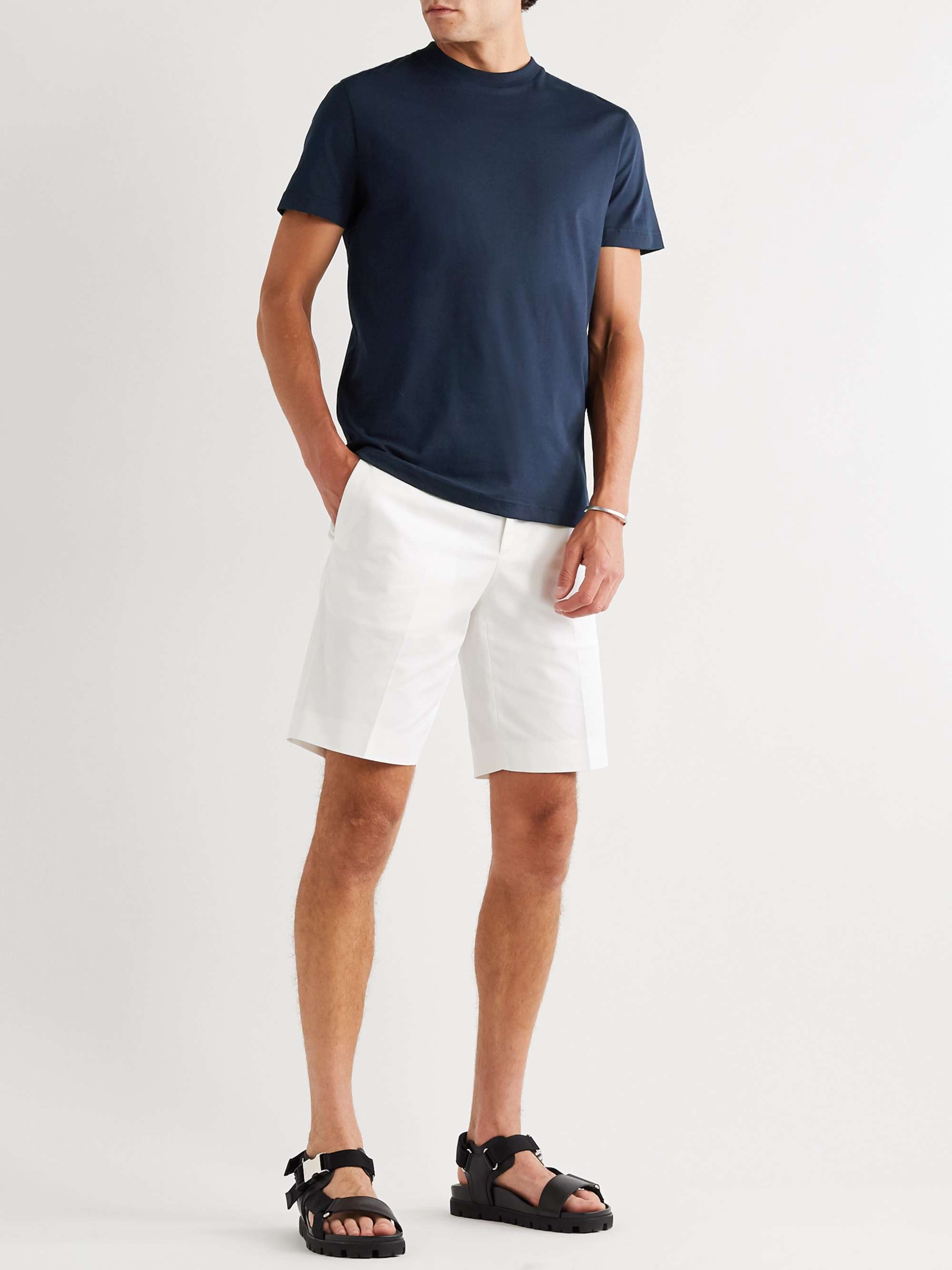 PRADA Three-Pack Cotton-Jersey T-Shirts