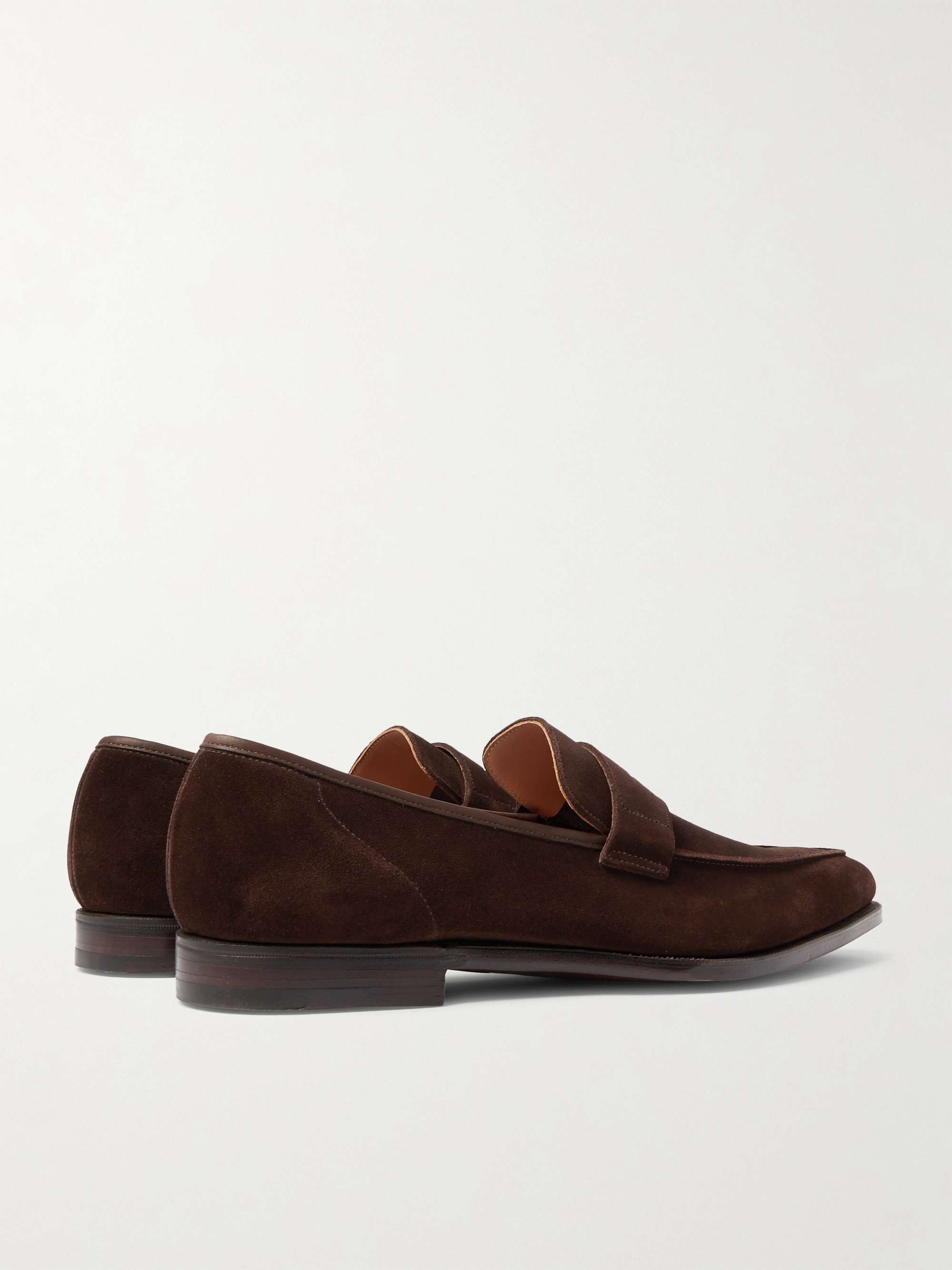GEORGE CLEVERLEY George Full-Grain Leather Penny Loafers