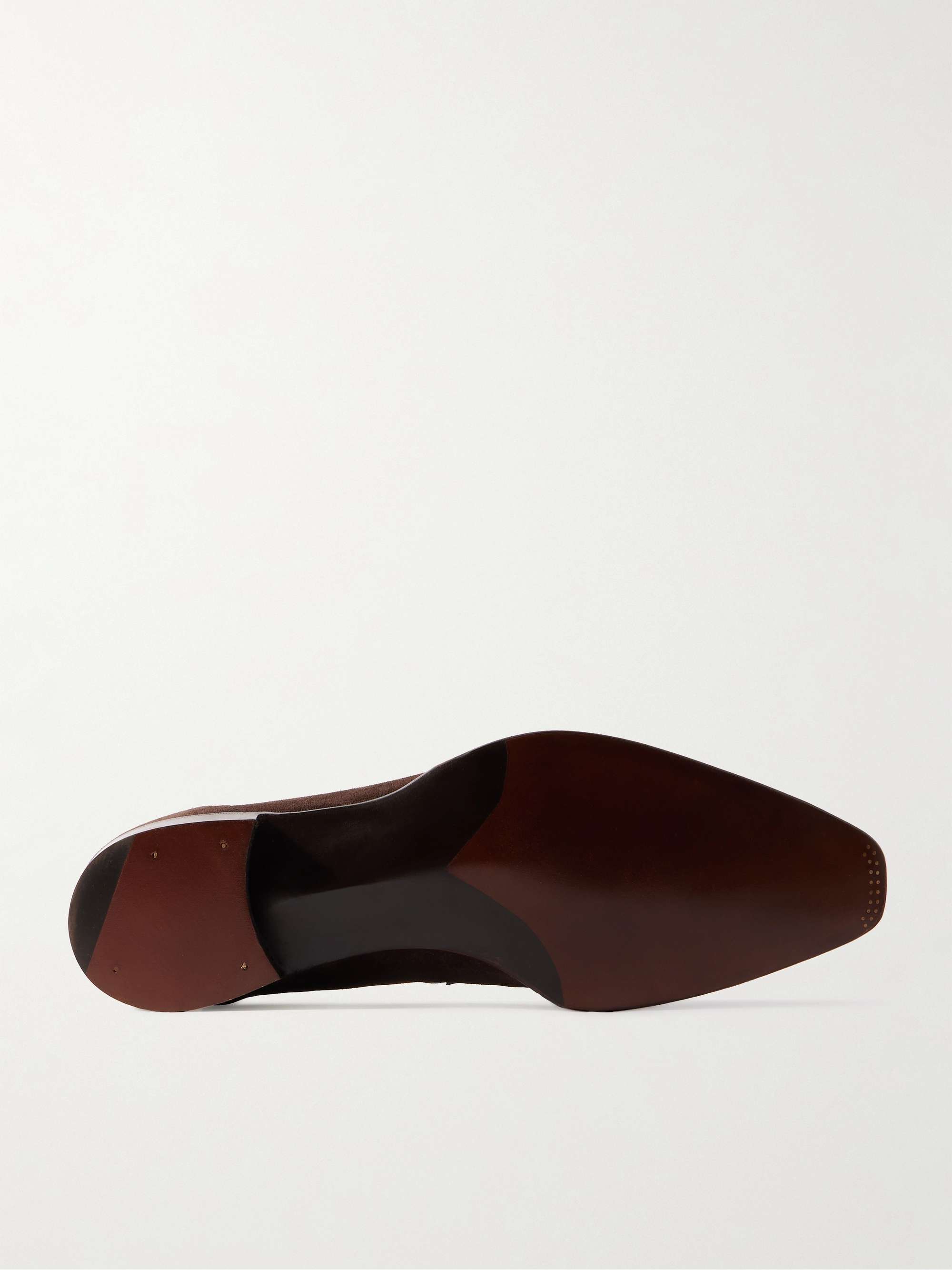 GEORGE CLEVERLEY George Full-Grain Leather Penny Loafers