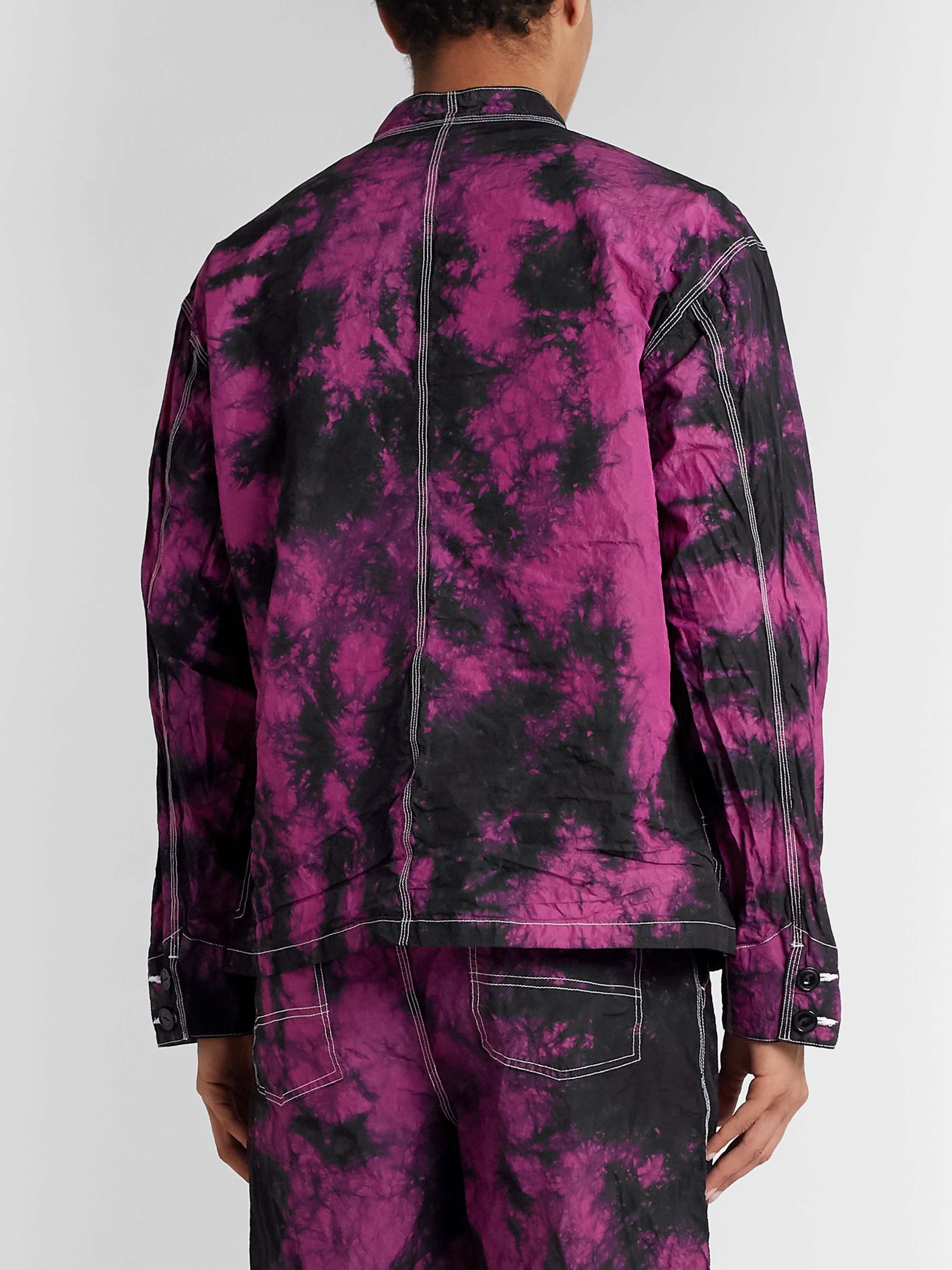 SASQUATCHFABRIX. Tie-Dyed Nylon Jacket