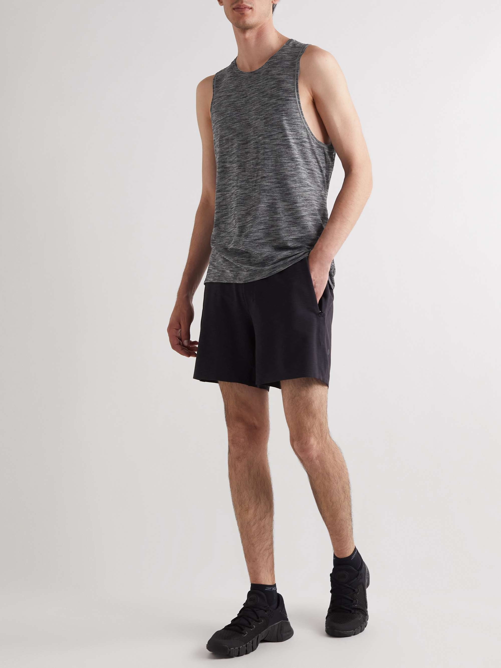 LULULEMON In Sequence Mélange Stretch-Jersey Yoga Tank Top