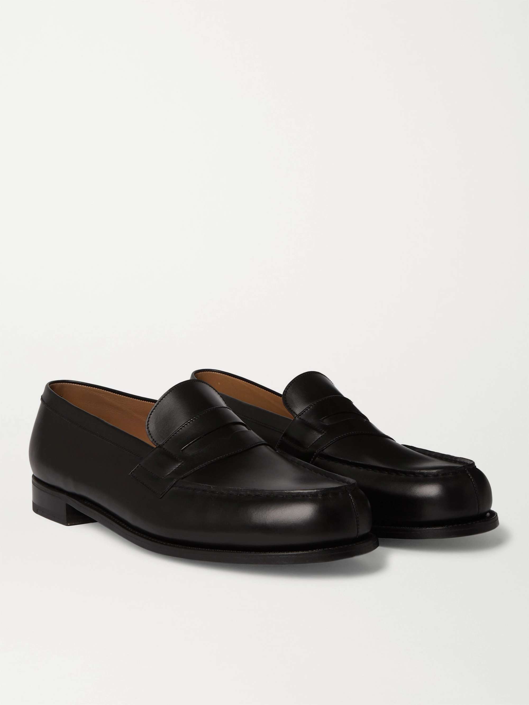 180 Moccasin Leather Loafers من J.M. WESTON | مستر بورتر