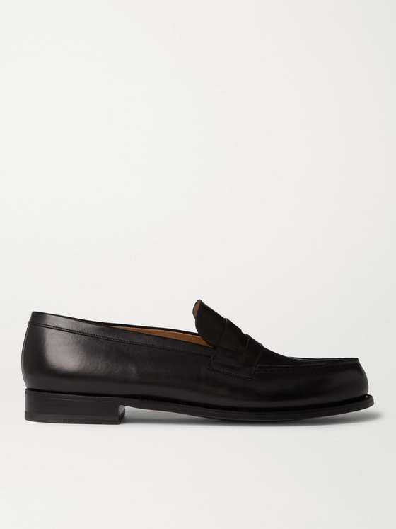 J.M. WESTON 180 Moccasin Leather Loafers for Men | MR PORTER