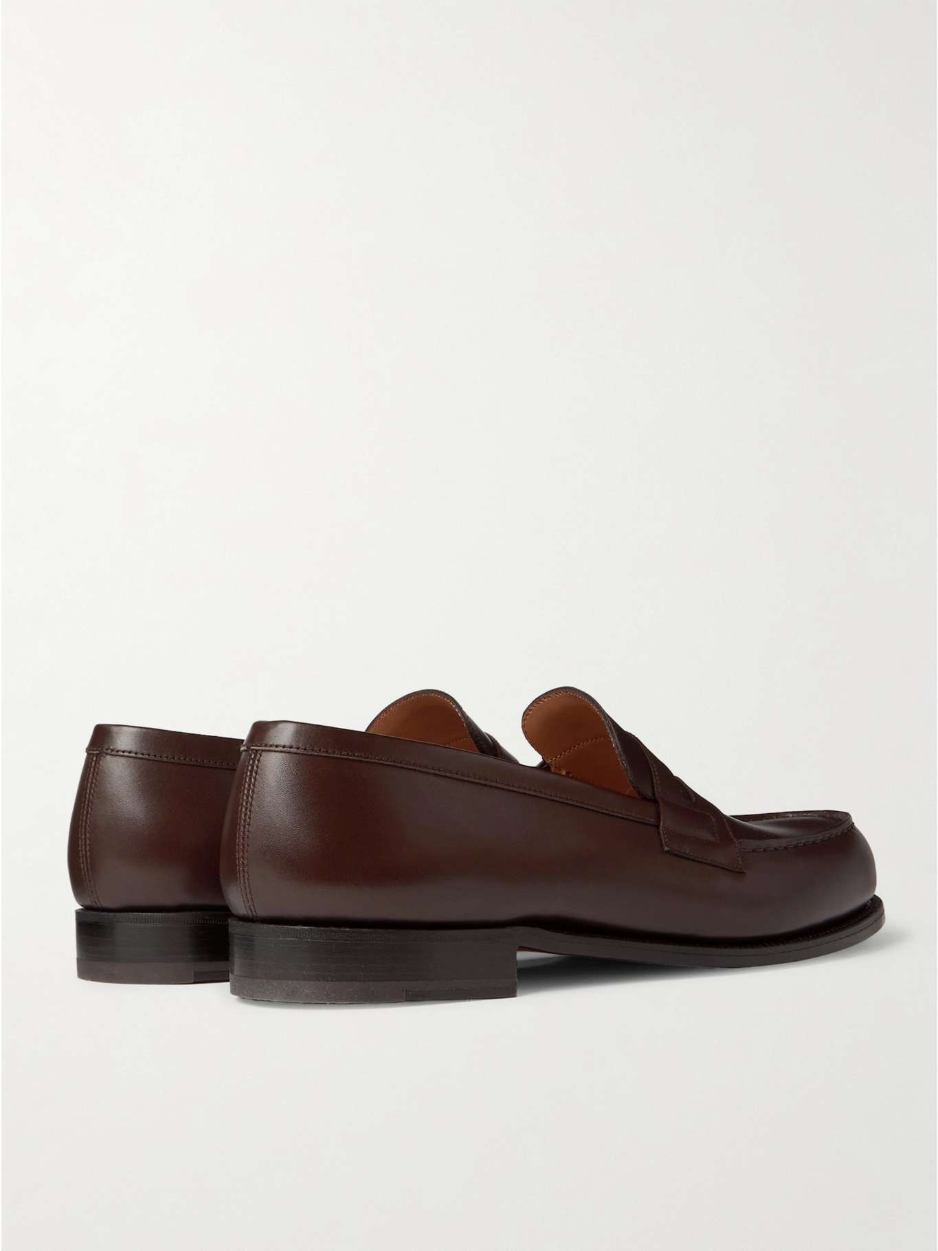 Mocassin JM Weston 180 - Taille 37.5 EUR (UK 4) - Cuir Daim Marron - Neuf Avec Boîte