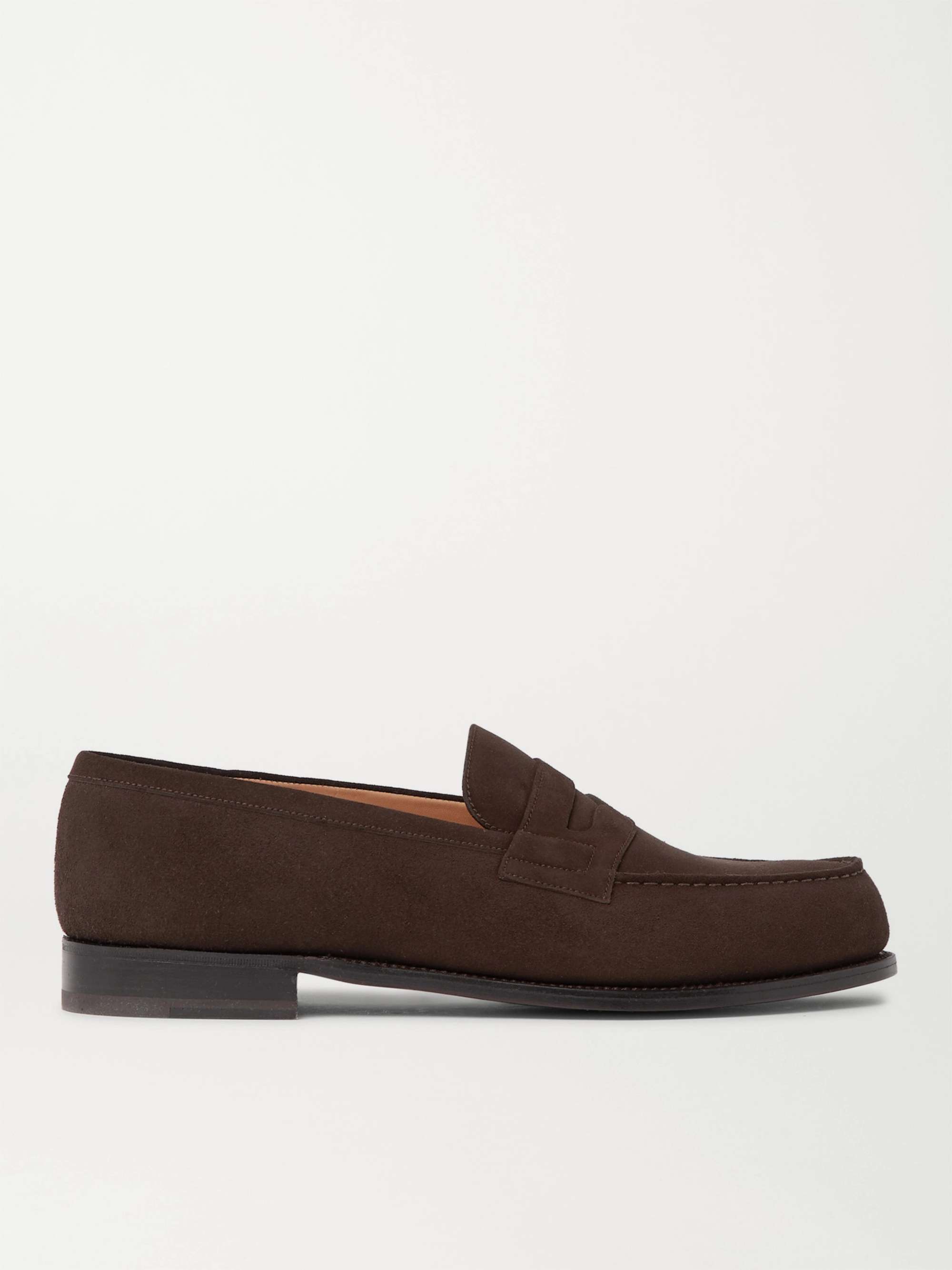 180 Moccasin Suede Loafers