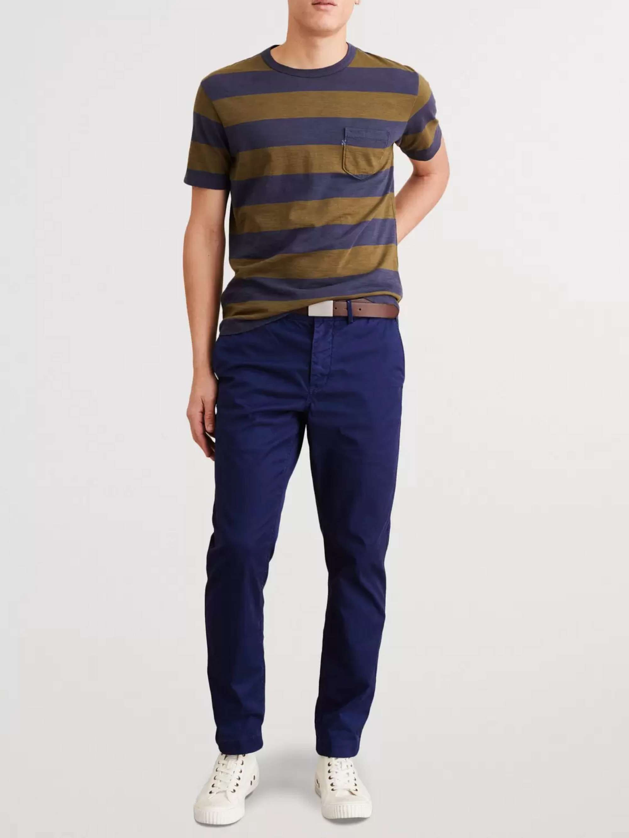 ALEX MILL Slim-Fit Cotton-Blend Twill Chinos for Men | MR PORTER