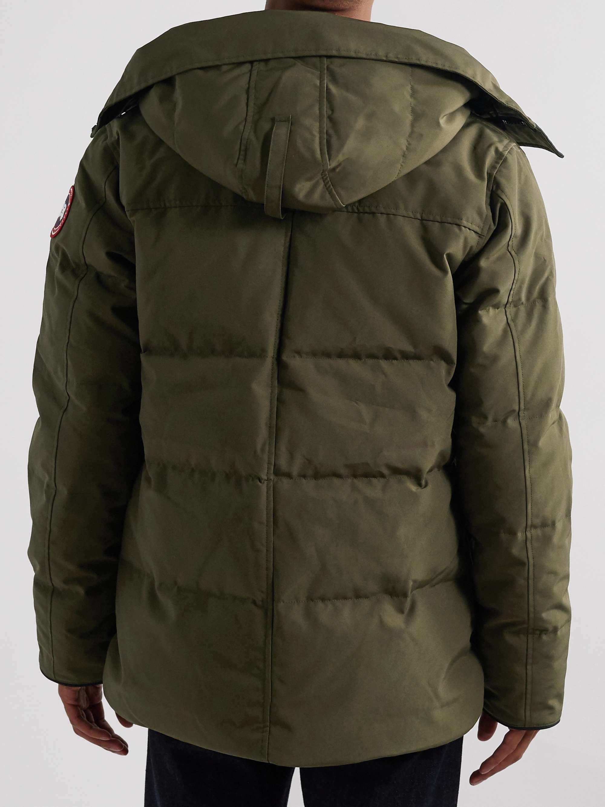 CANADA GOOSE Macmillan Quilted Shell Hooded Down Parka