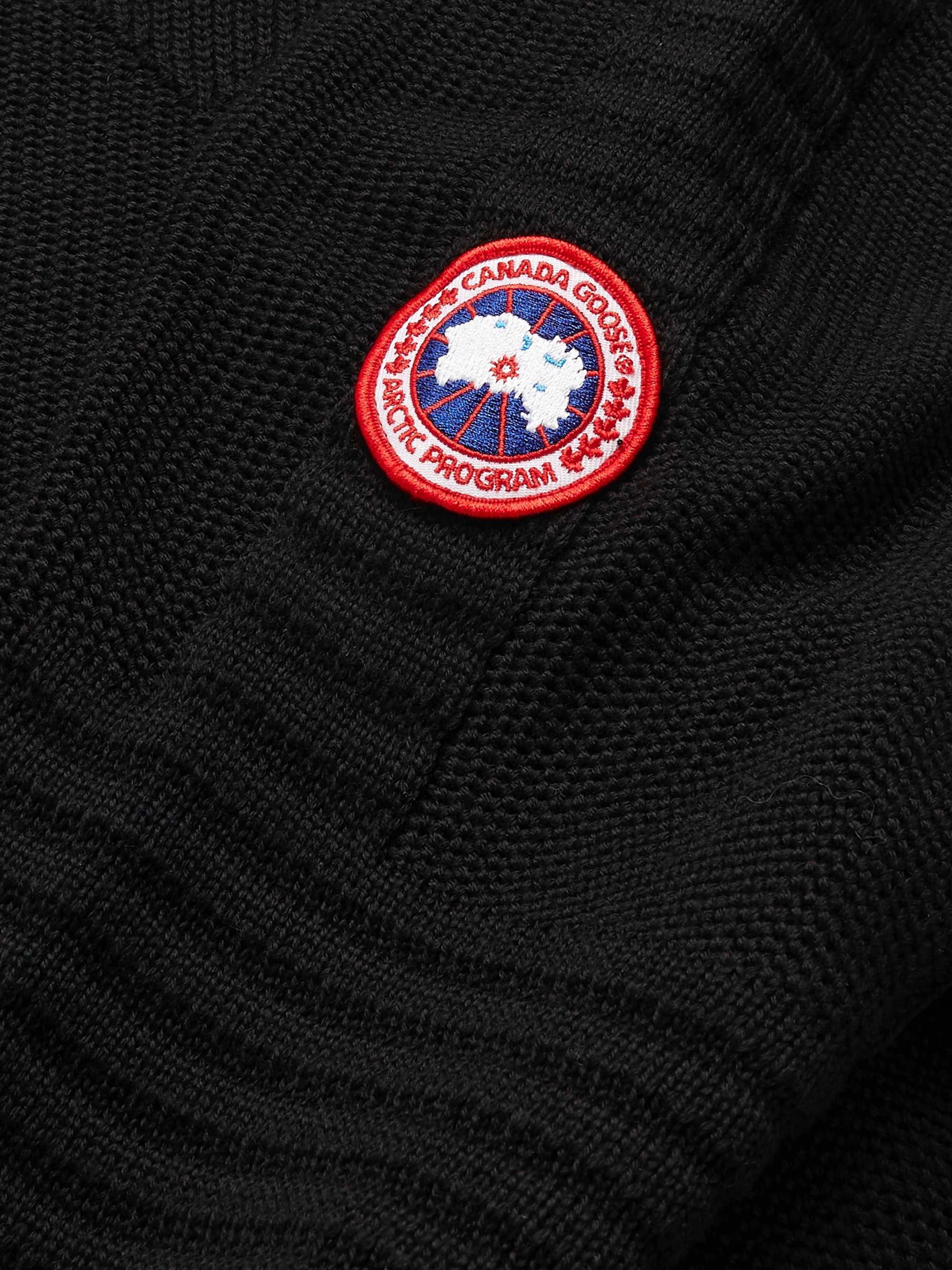 CANADA GOOSE كنزة Patterson من صوف المارينو