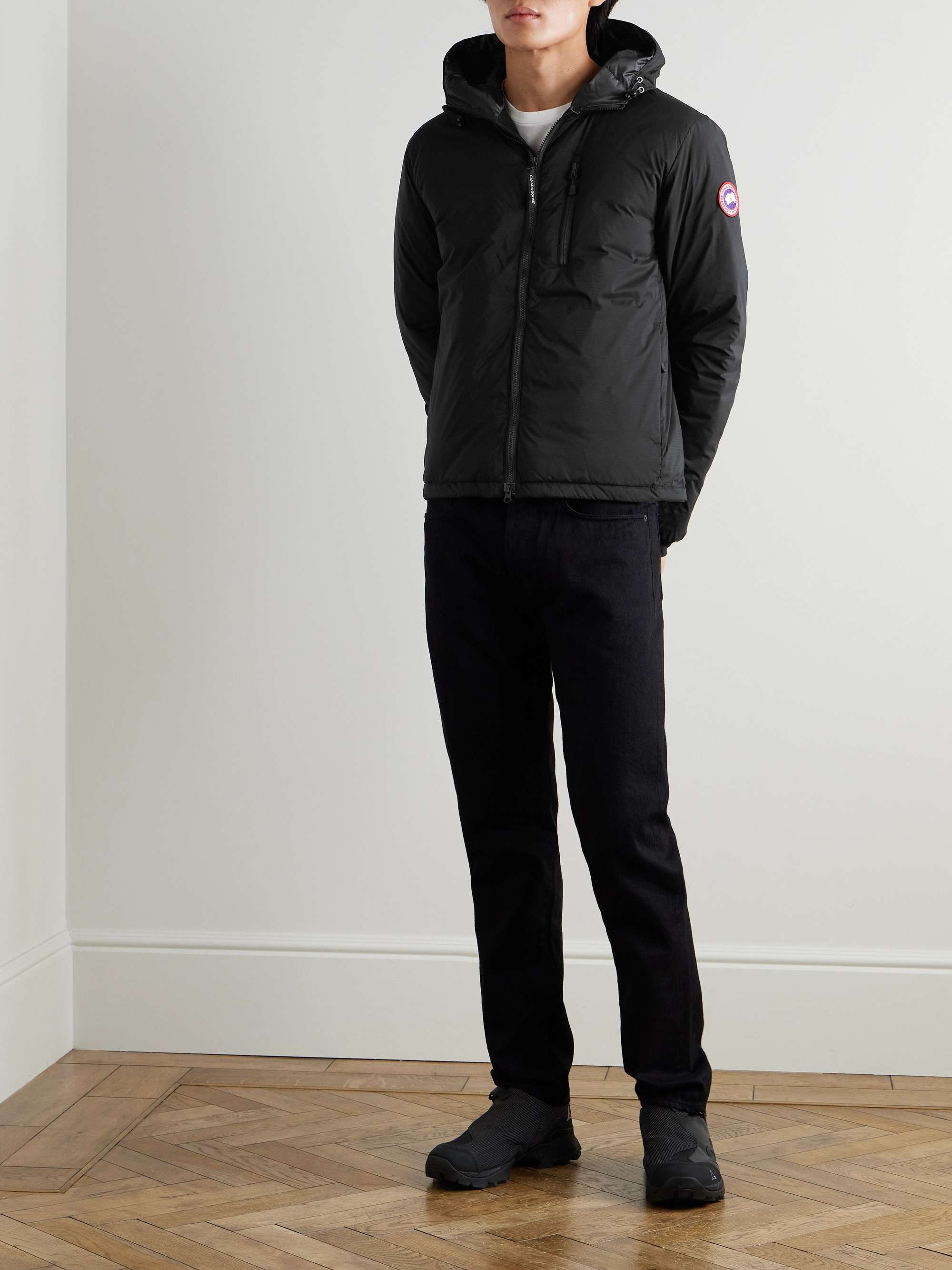 CANADA GOOSE Lodge Slim-Fit Nylon-Ripstop Hooded Down Jacket