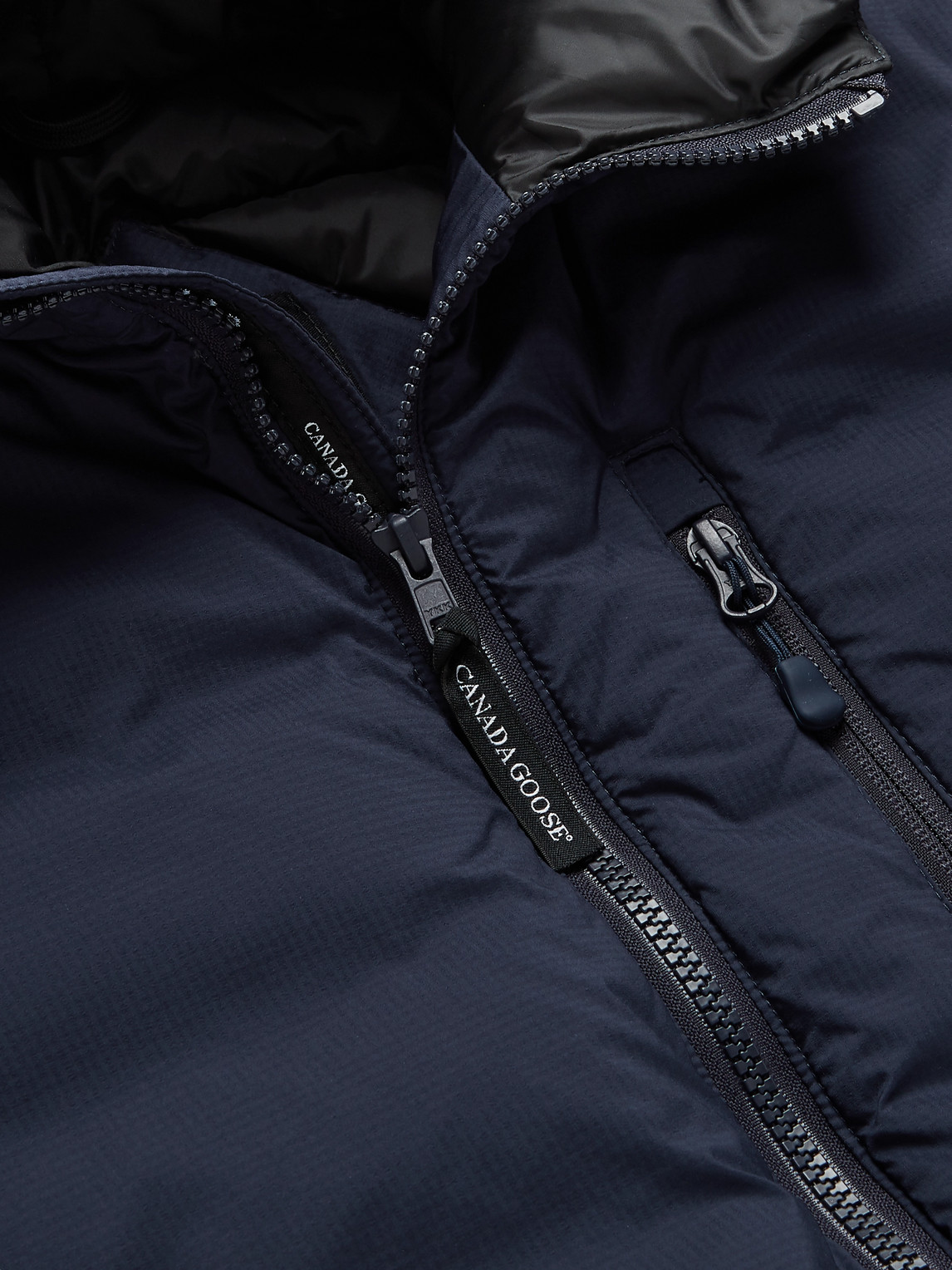 CANADA GOOSE LODGE SLIM-FIT NYLON-RIPSTOP HOODED DOWN JACKET 