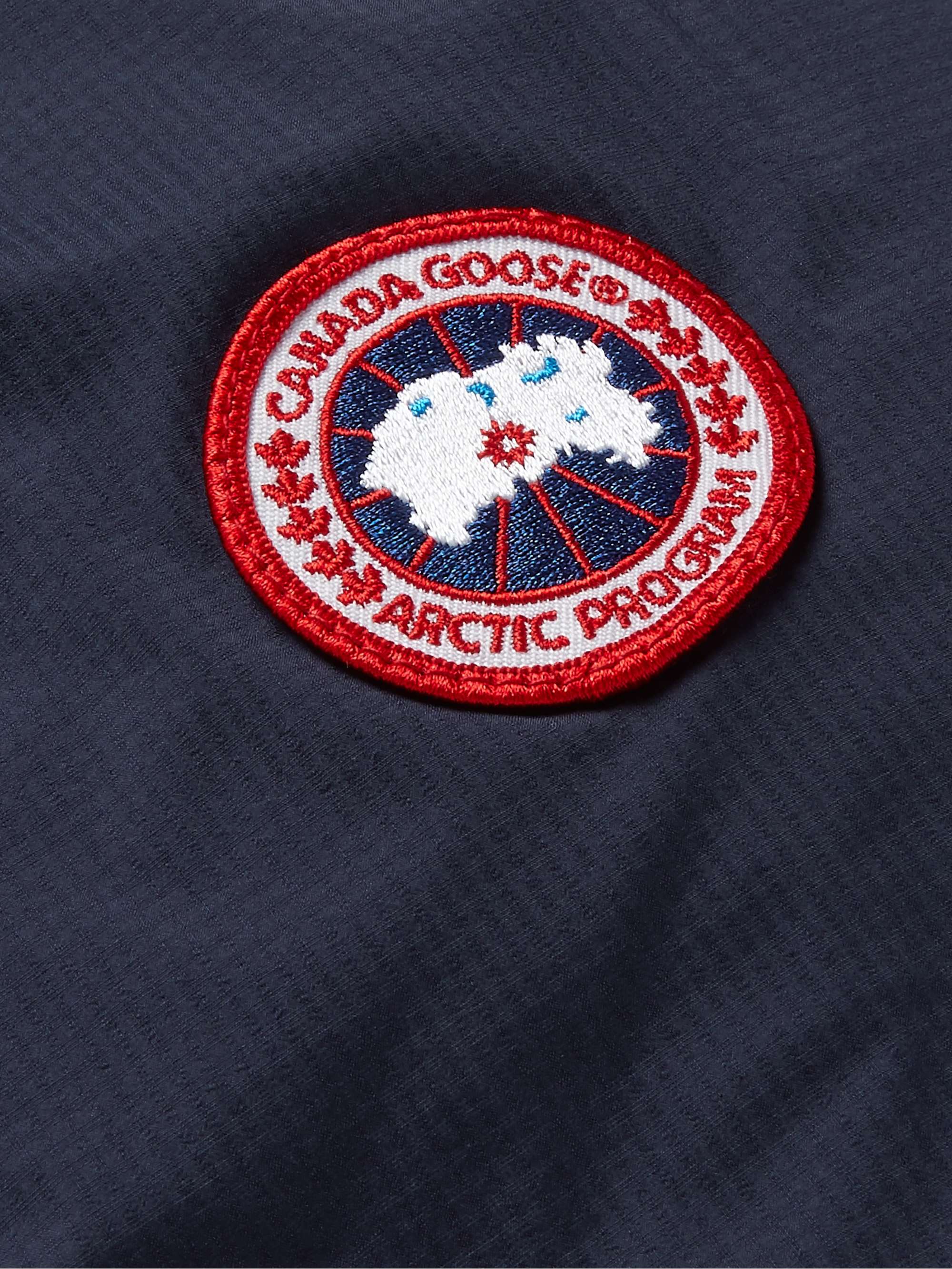 CANADA GOOSE Lodge Slim-Fit Nylon-Ripstop Hooded Down Jacket