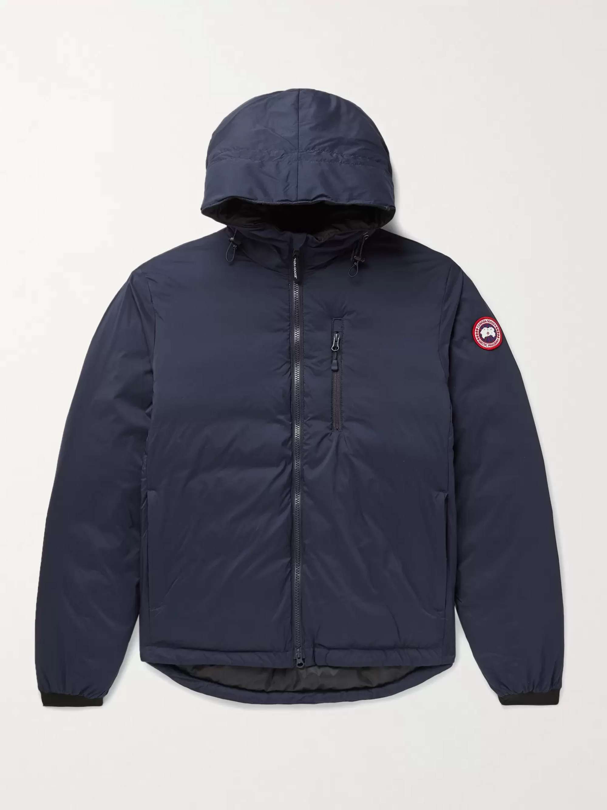 CANADA GOOSE Lodge Slim-Fit Nylon-Ripstop Hooded Down Jacket for Men ...