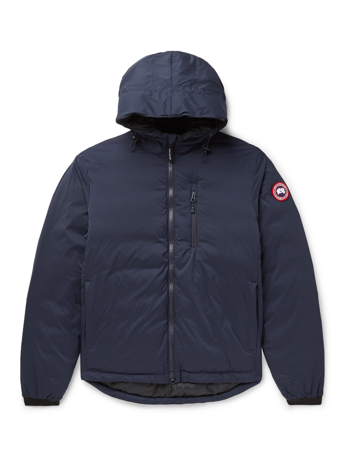 CANADA GOOSE LODGE SLIM-FIT NYLON-RIPSTOP HOODED DOWN JACKET 