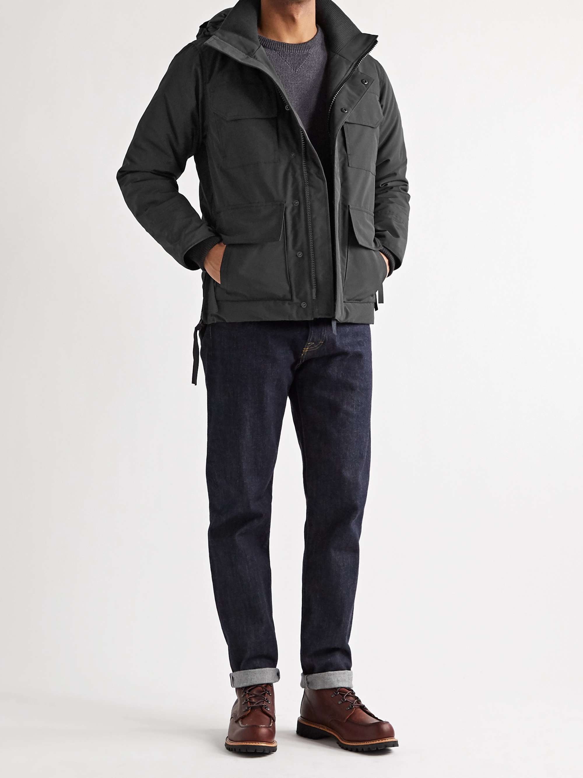 CANADA GOOSE Maitland Slim-Fit Quilted Shell Hooded Parka for Men |