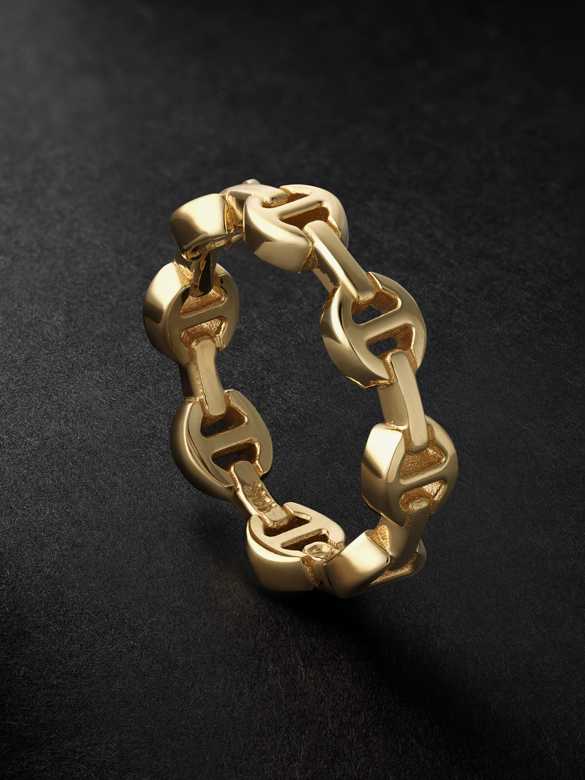 Hoorsenbuhs Dame Tri-link Gold Ring