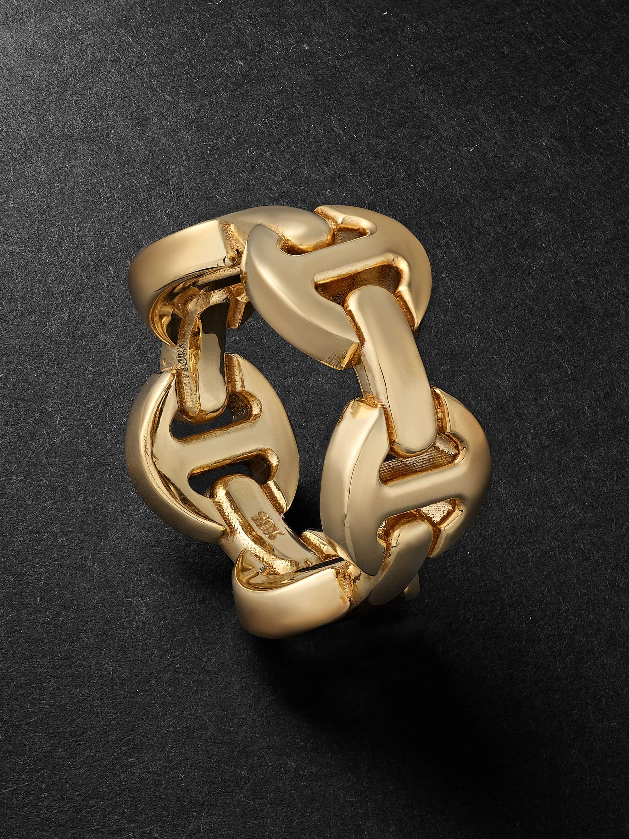 HOORSENBUHS Brute Phantom Gold Ring for Men | MR PORTER