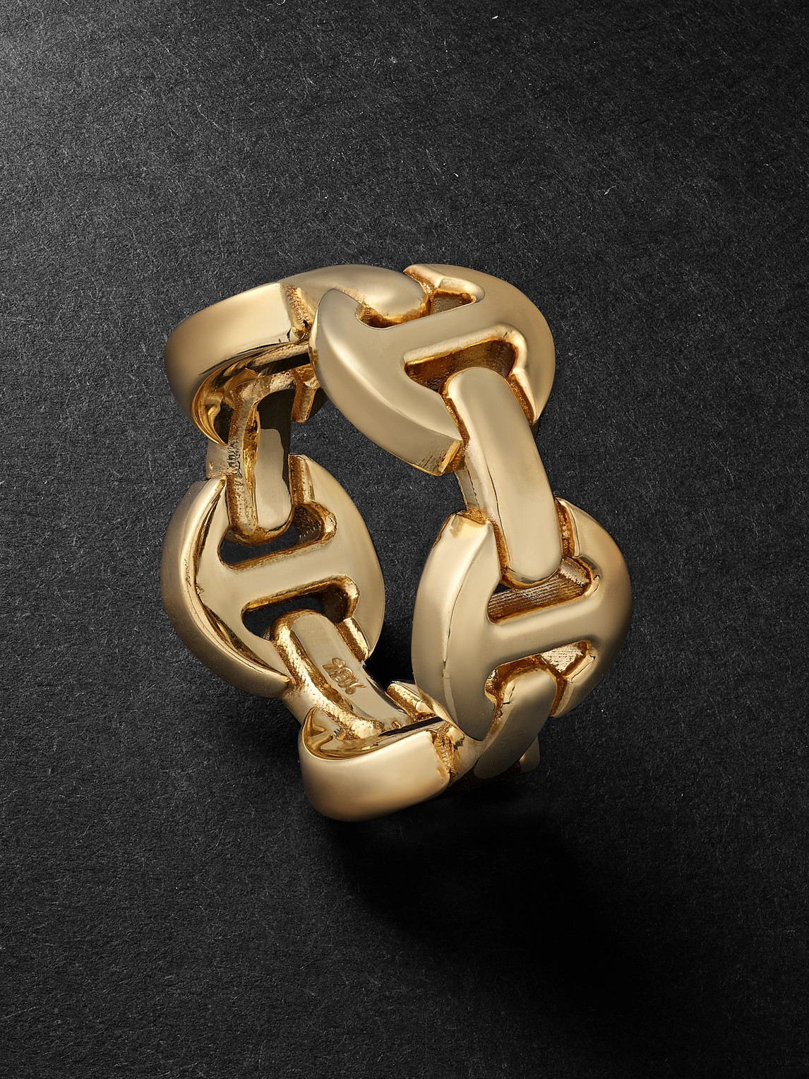 Hoorsenbuhs 18k Yellow Gold Brute Classic Ring