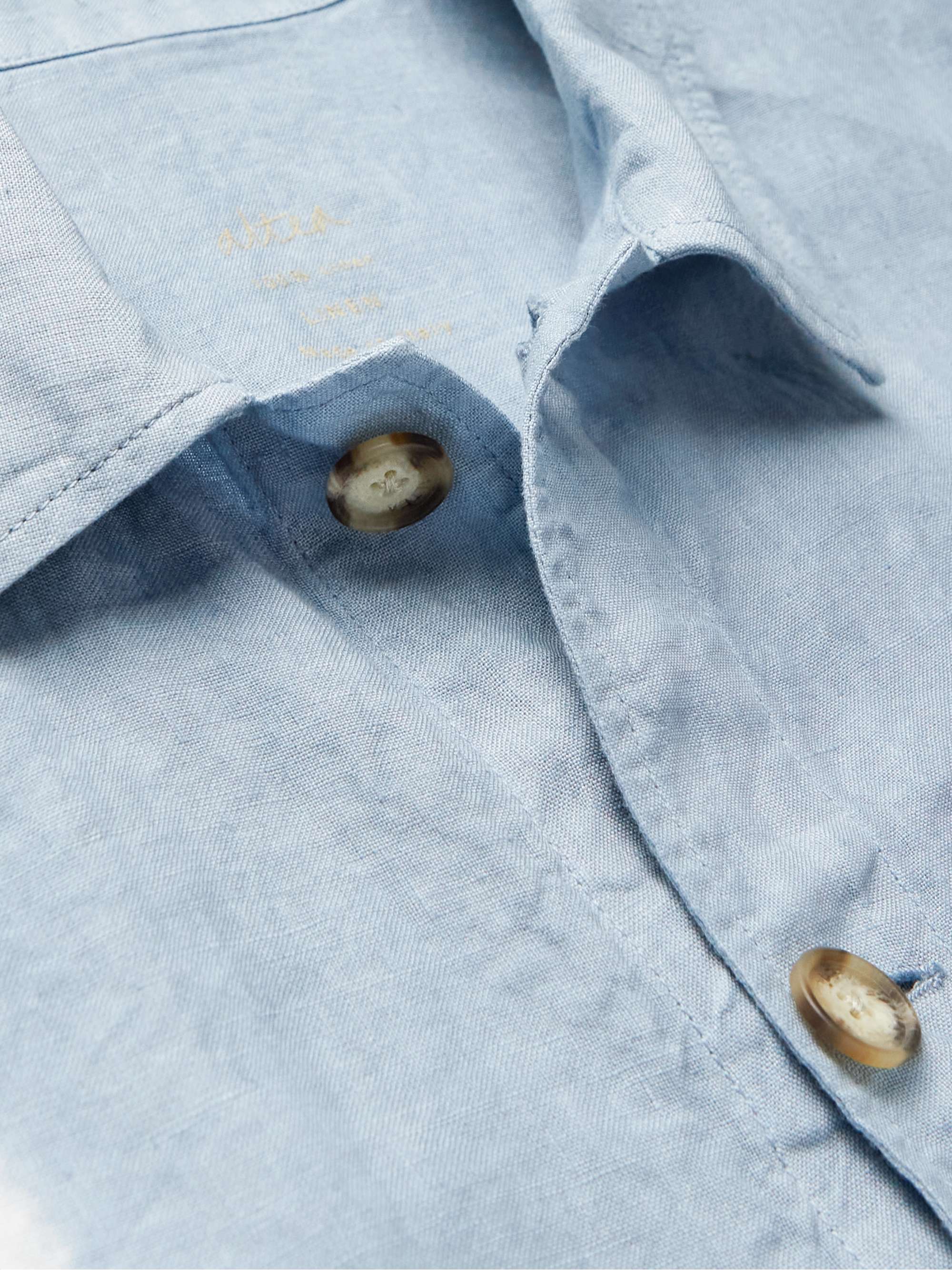 ALTEA Hoxton Tie-Dyed Linen Overshirt