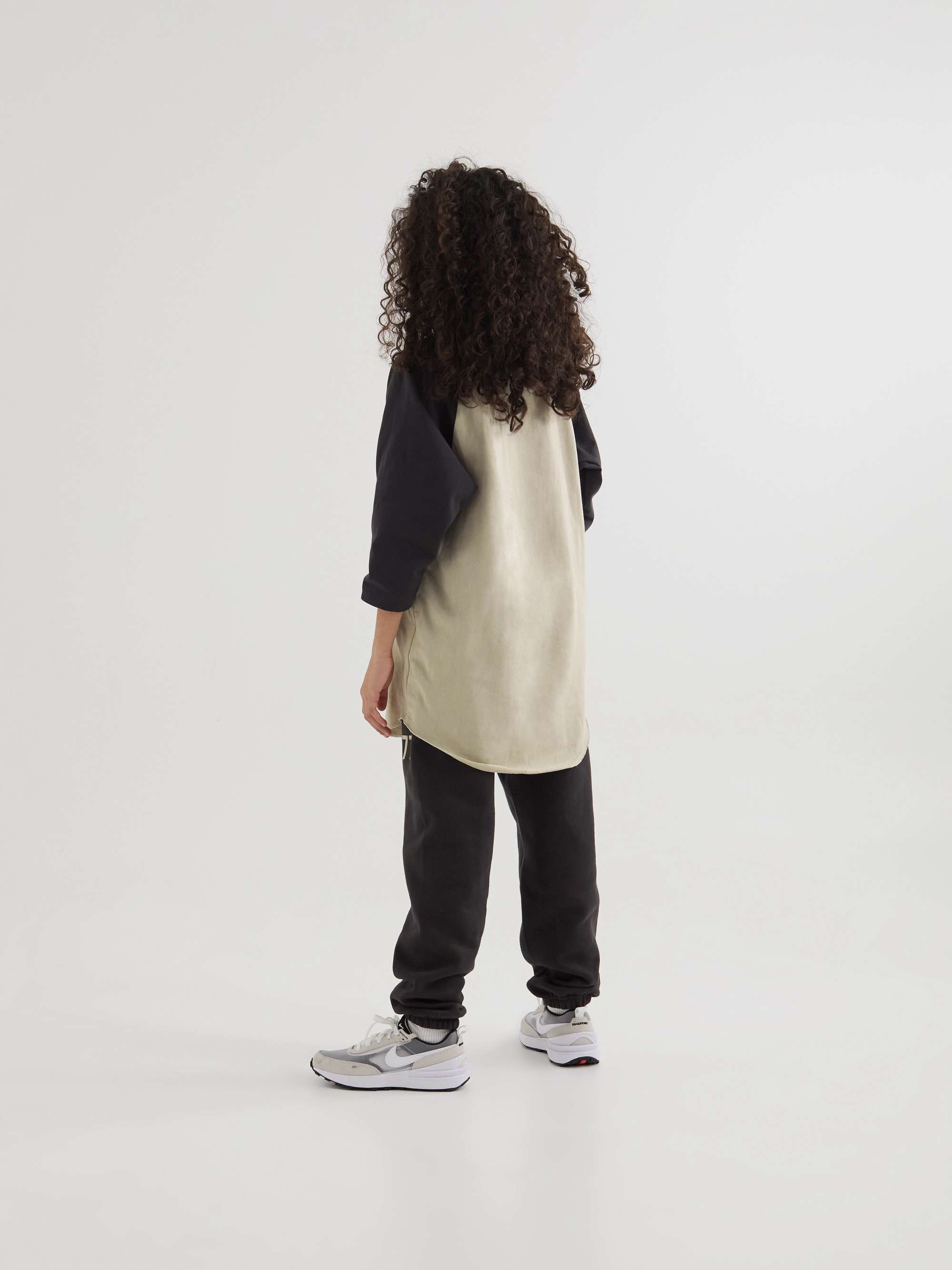 FEAR OF GOD ESSENTIALS KIDS Logo-Flocked Colour-Block Cotton-Jersey T-Shirt