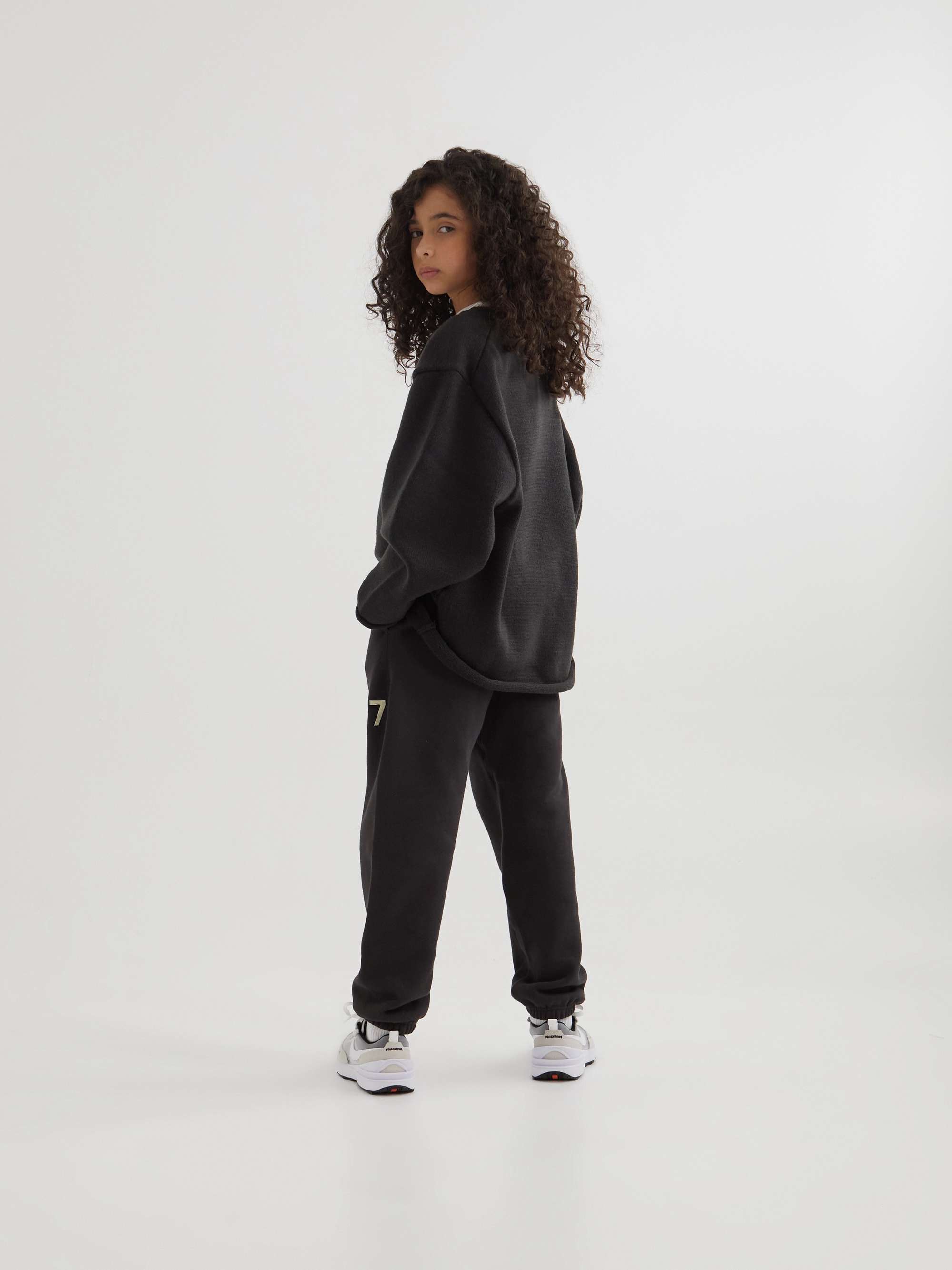 FEAR OF GOD ESSENTIALS KIDS Logo-Appliquéd Knitted Sweater