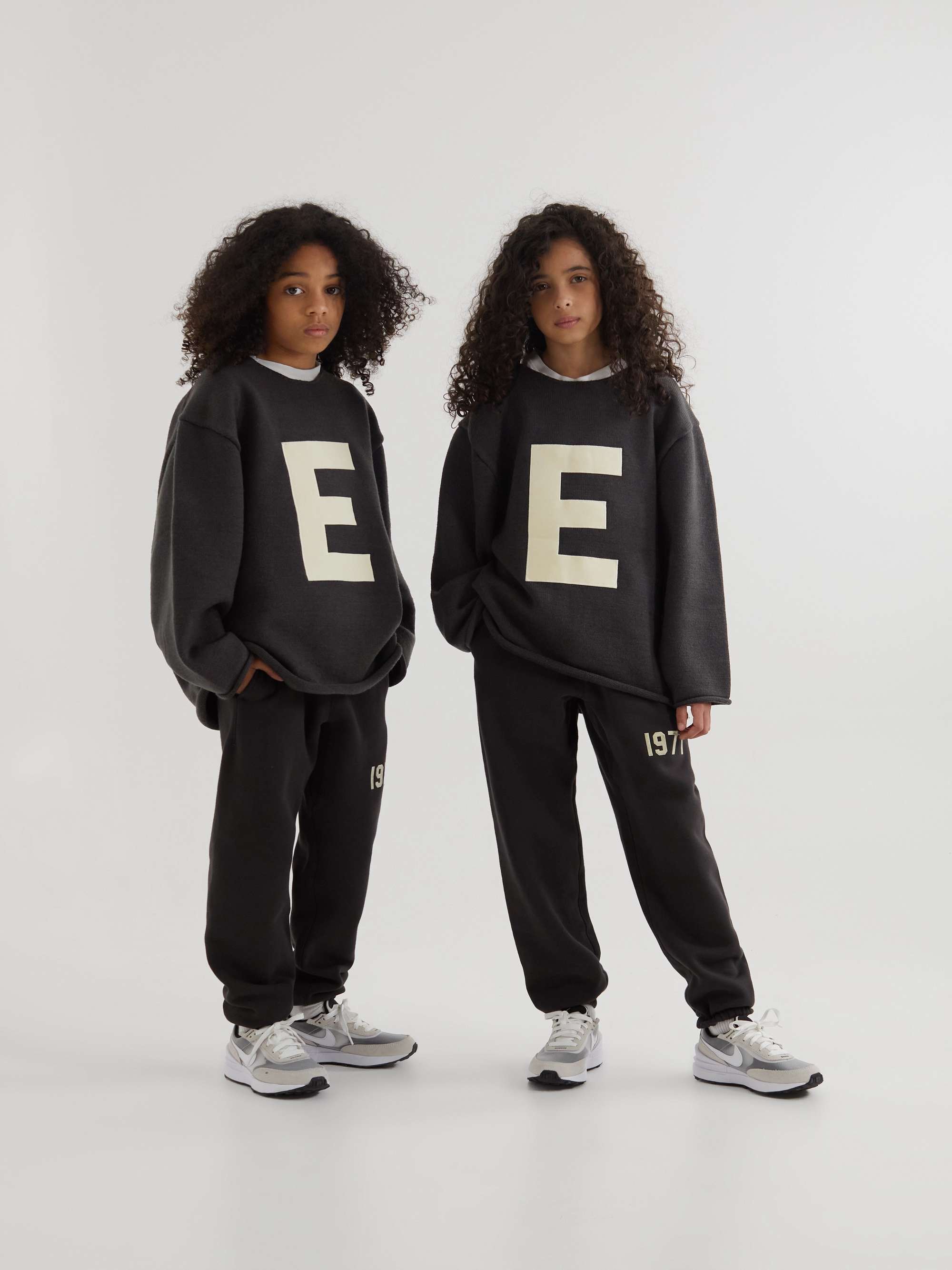 FEAR OF GOD ESSENTIALS KIDS Logo-Appliquéd Knitted Sweater