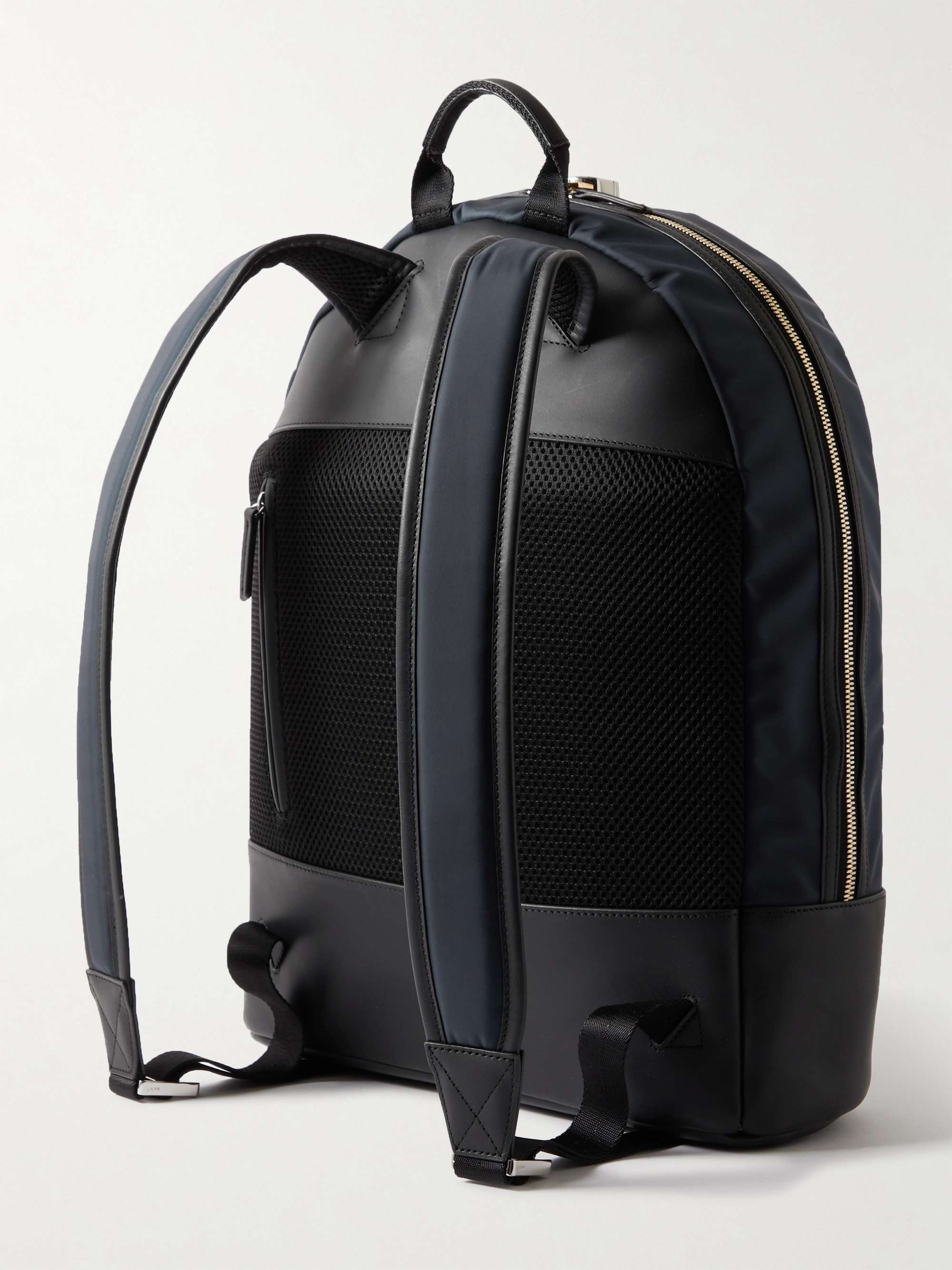 WANT LES ESSENTIELS Kastrup 2.0 Leather-Trimmed Nylon Backpack