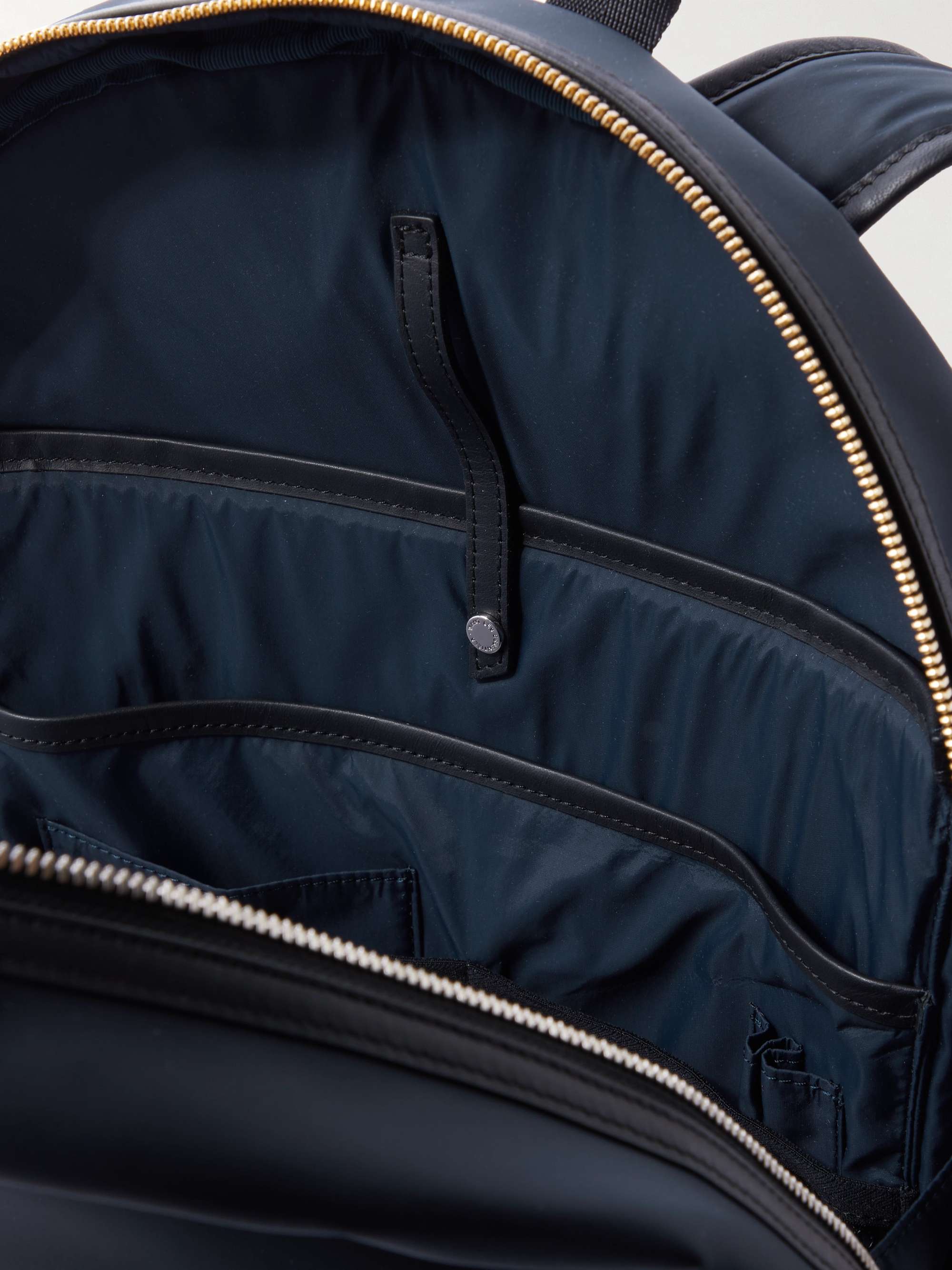 WANT LES ESSENTIELS Kastrup 2.0 Leather-Trimmed Nylon Backpack
