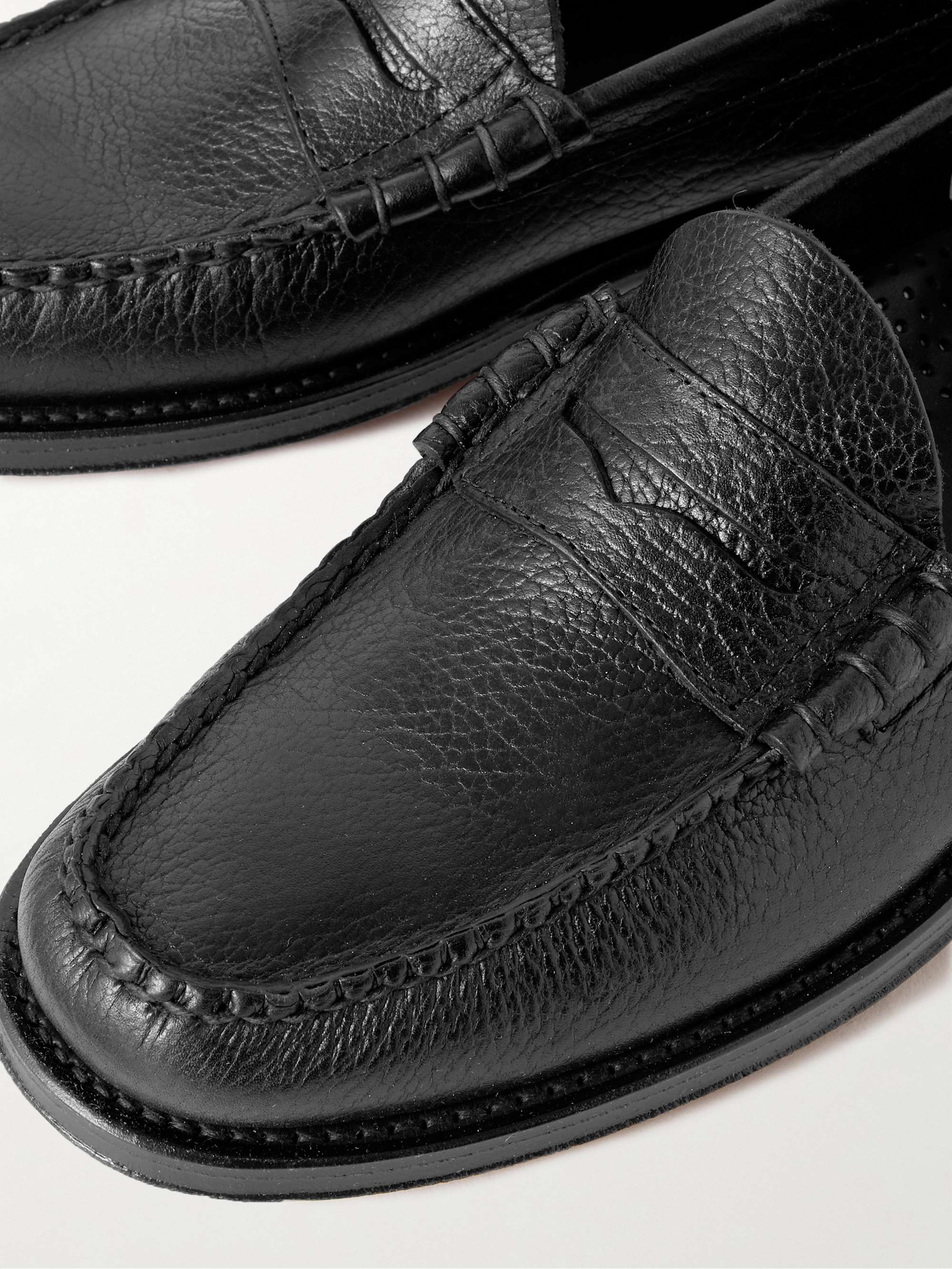 G.H. BASS & CO. Weejuns Heritage Larson FullGrain Leather Penny Loafers for Men MR PORTER