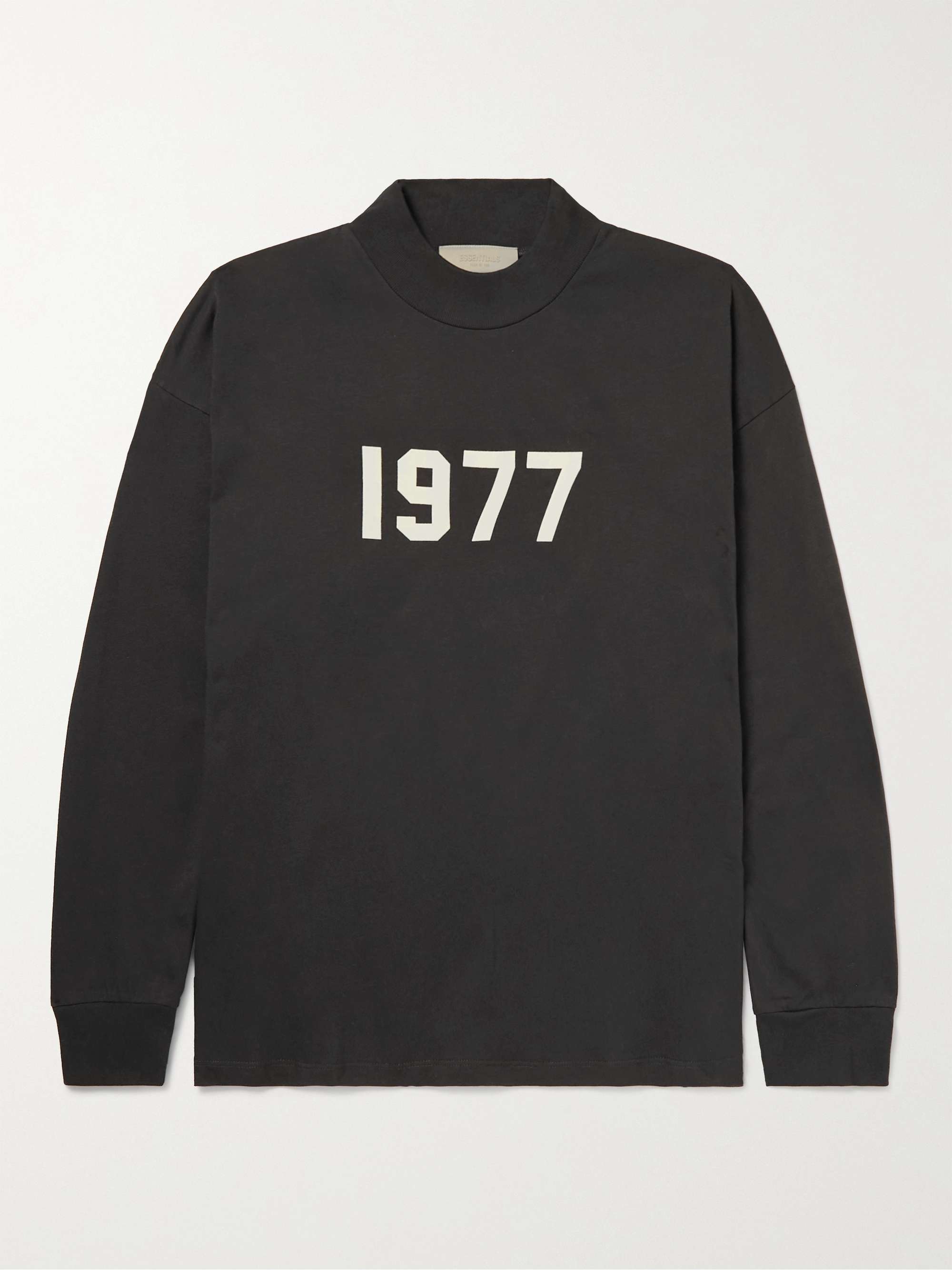 FEAR OF GOD ESSENTIALS Logo-Flocked Cotton-Jersey T-Shirt for Men