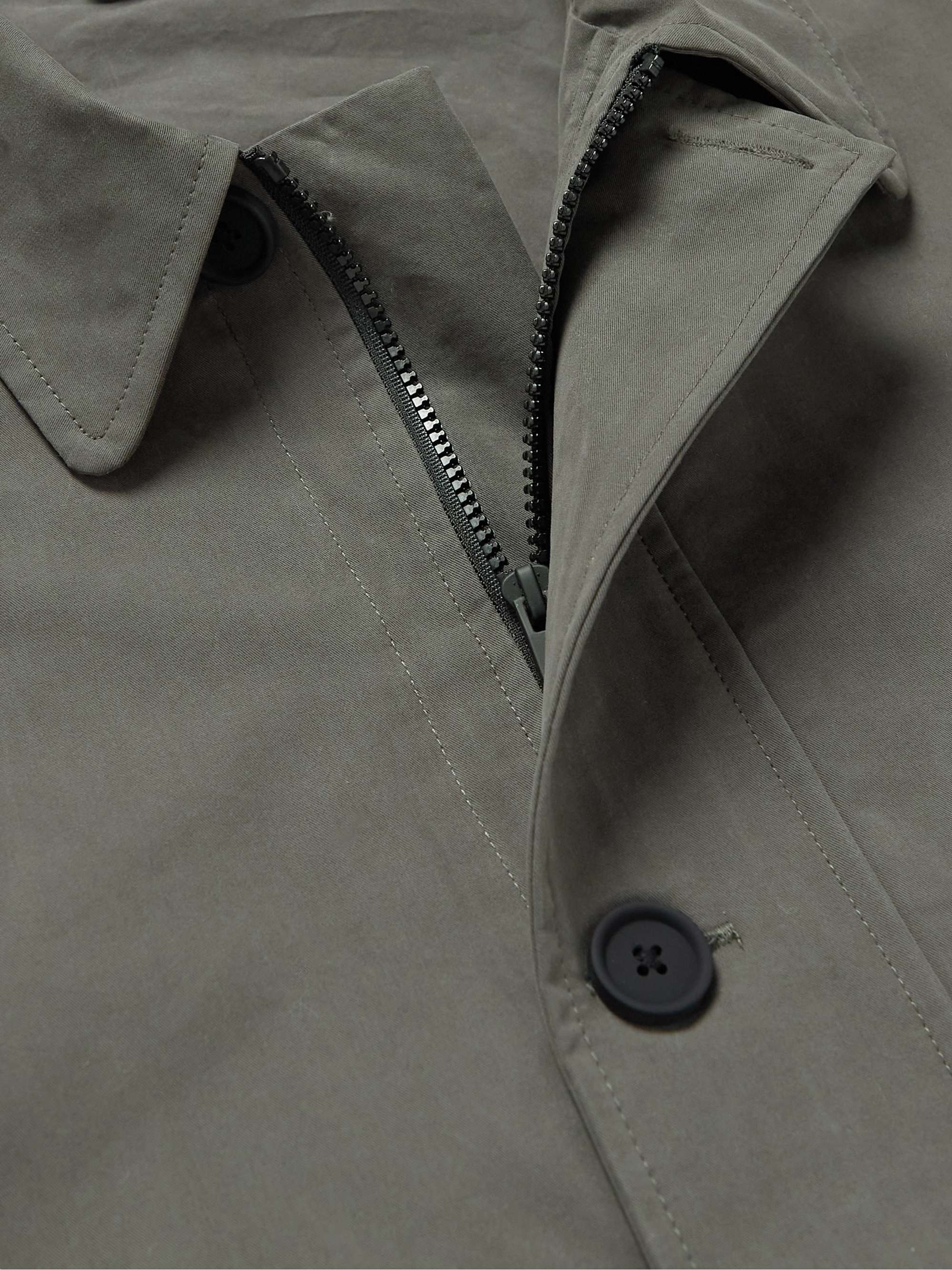 FEAR OF GOD ESSENTIALS Barn Oversized Logo-Appliquéd Cotton-Blend Twill Field Jacket