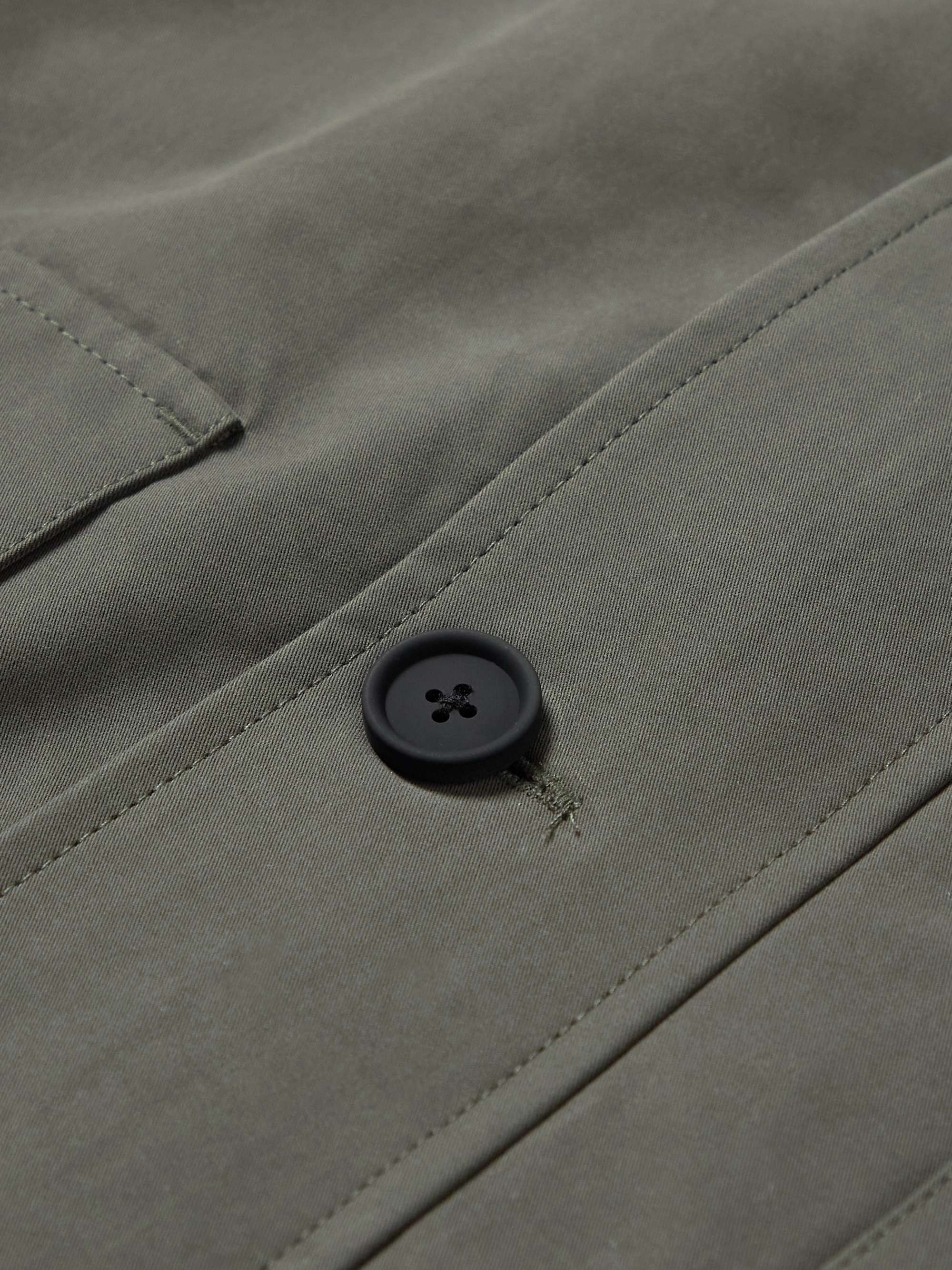 FEAR OF GOD ESSENTIALS Barn Oversized Logo-Appliquéd Cotton-Blend Twill Field Jacket
