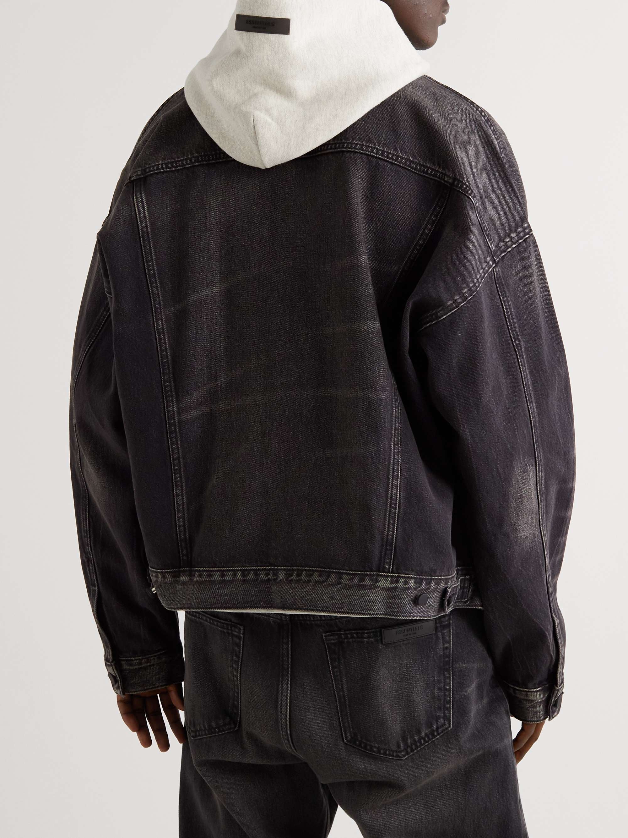 FEAR OF GOD ESSENTIALS Trucker Denim Jacket