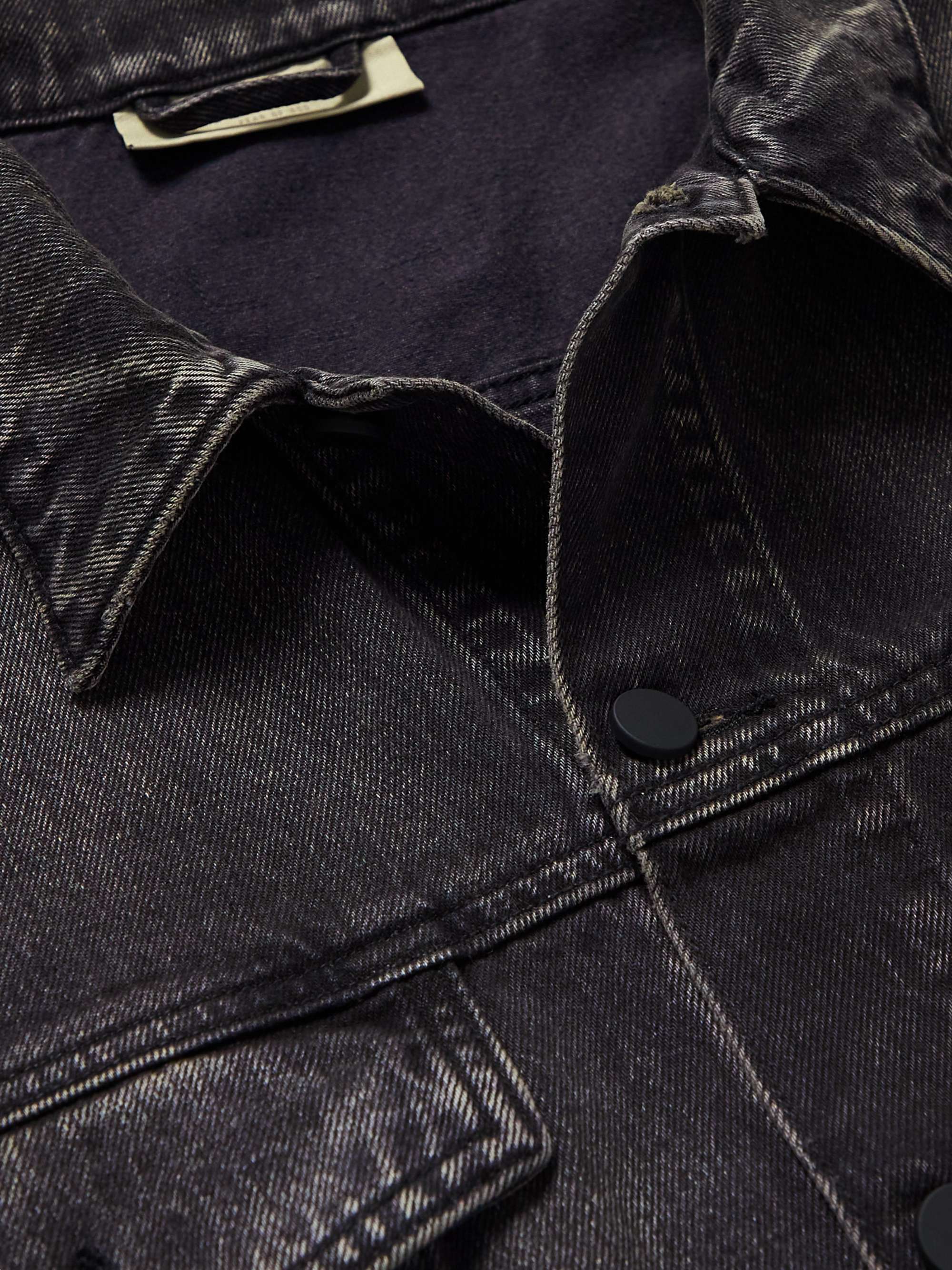 FEAR OF GOD ESSENTIALS Trucker Denim Jacket