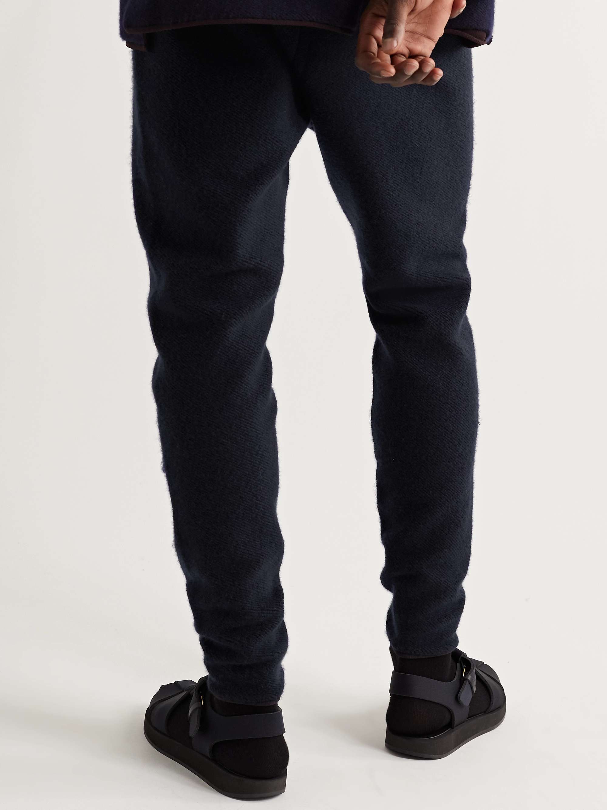 THE ROW Endecott Slim-Fit Tapered Knitted Sweatpants