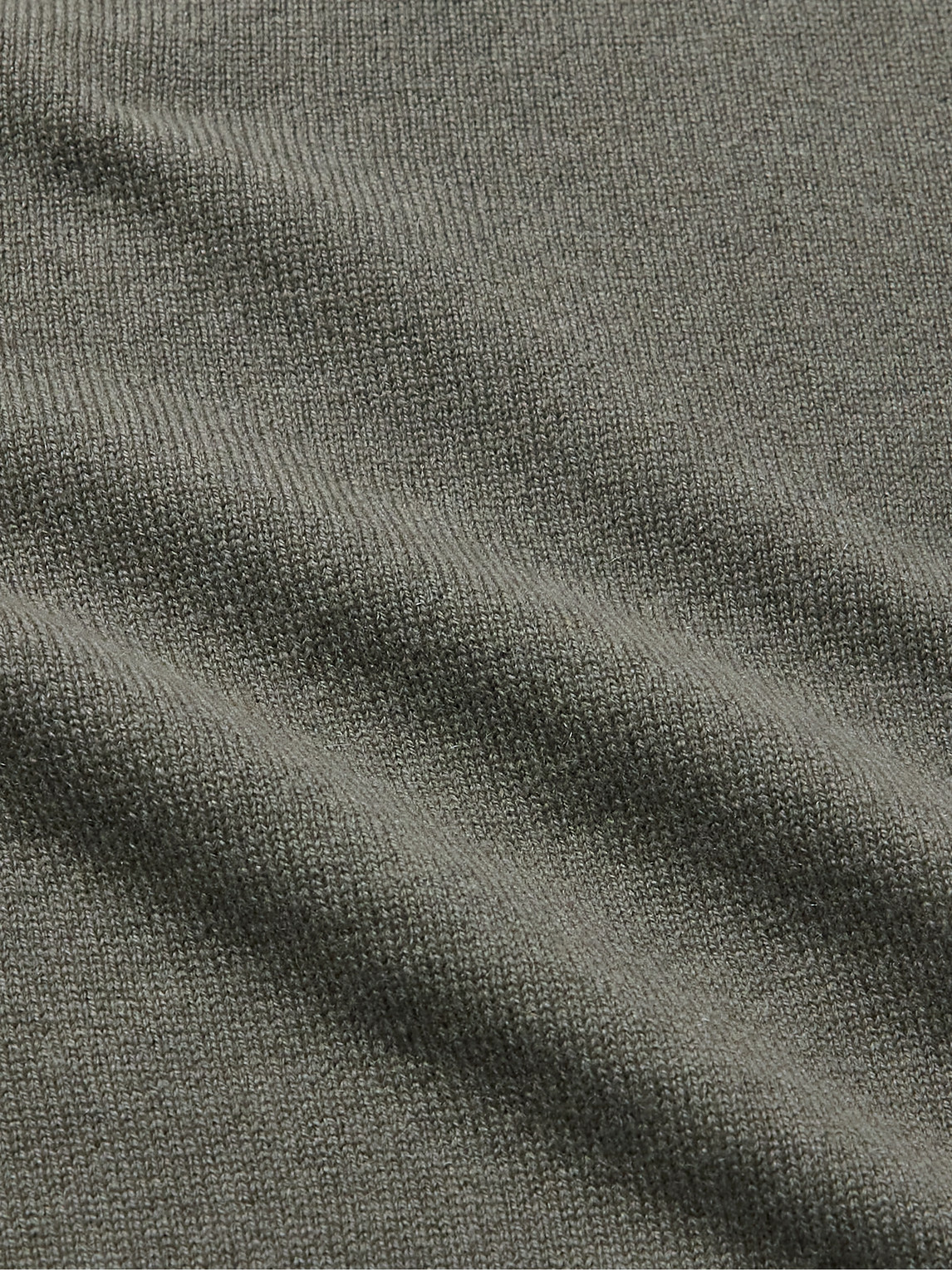 The Row Benji Cashmere Sweater In Green