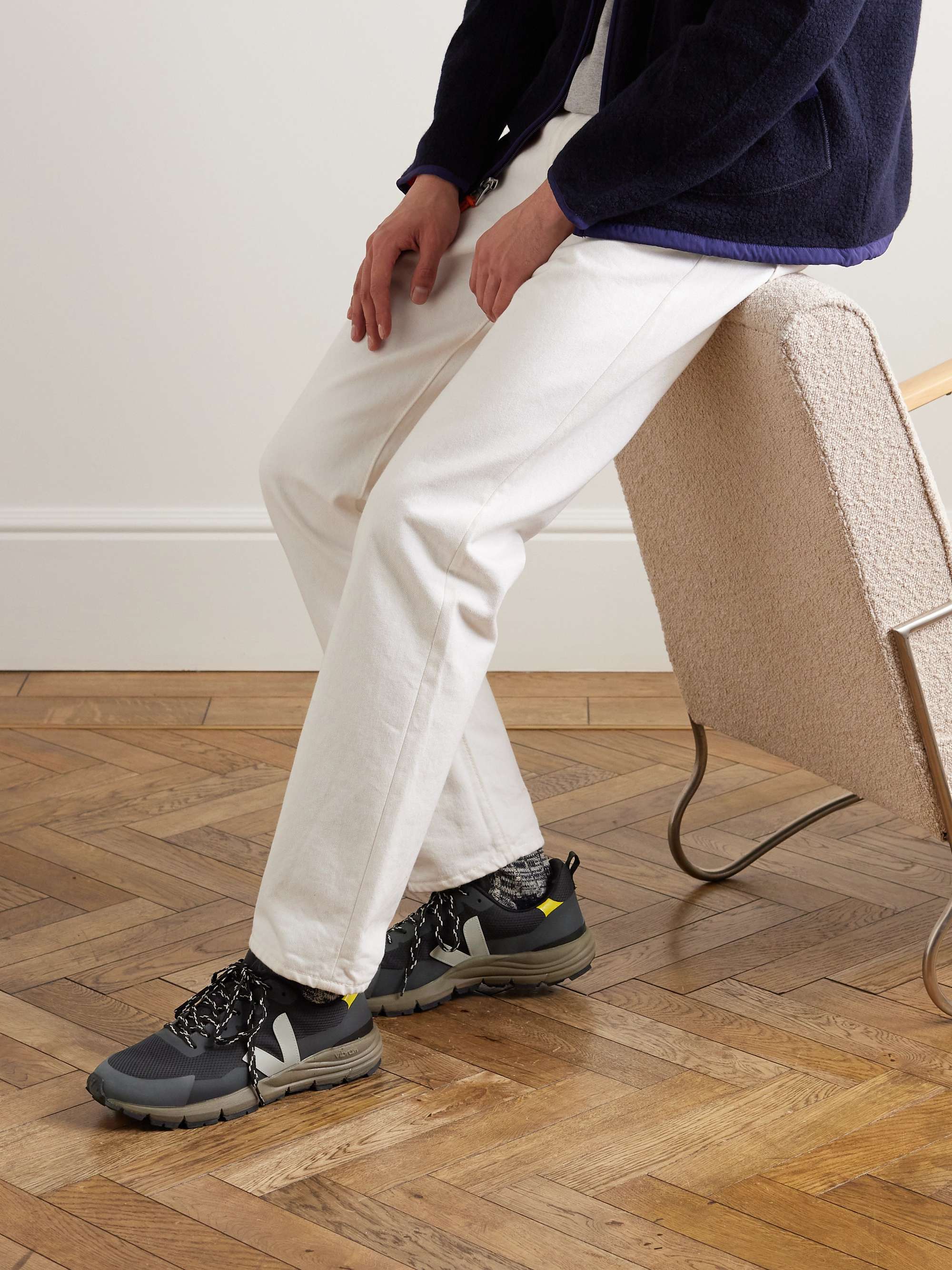 VEJA Dekkan Rubber-Trimmed Alveomesh Sneakers